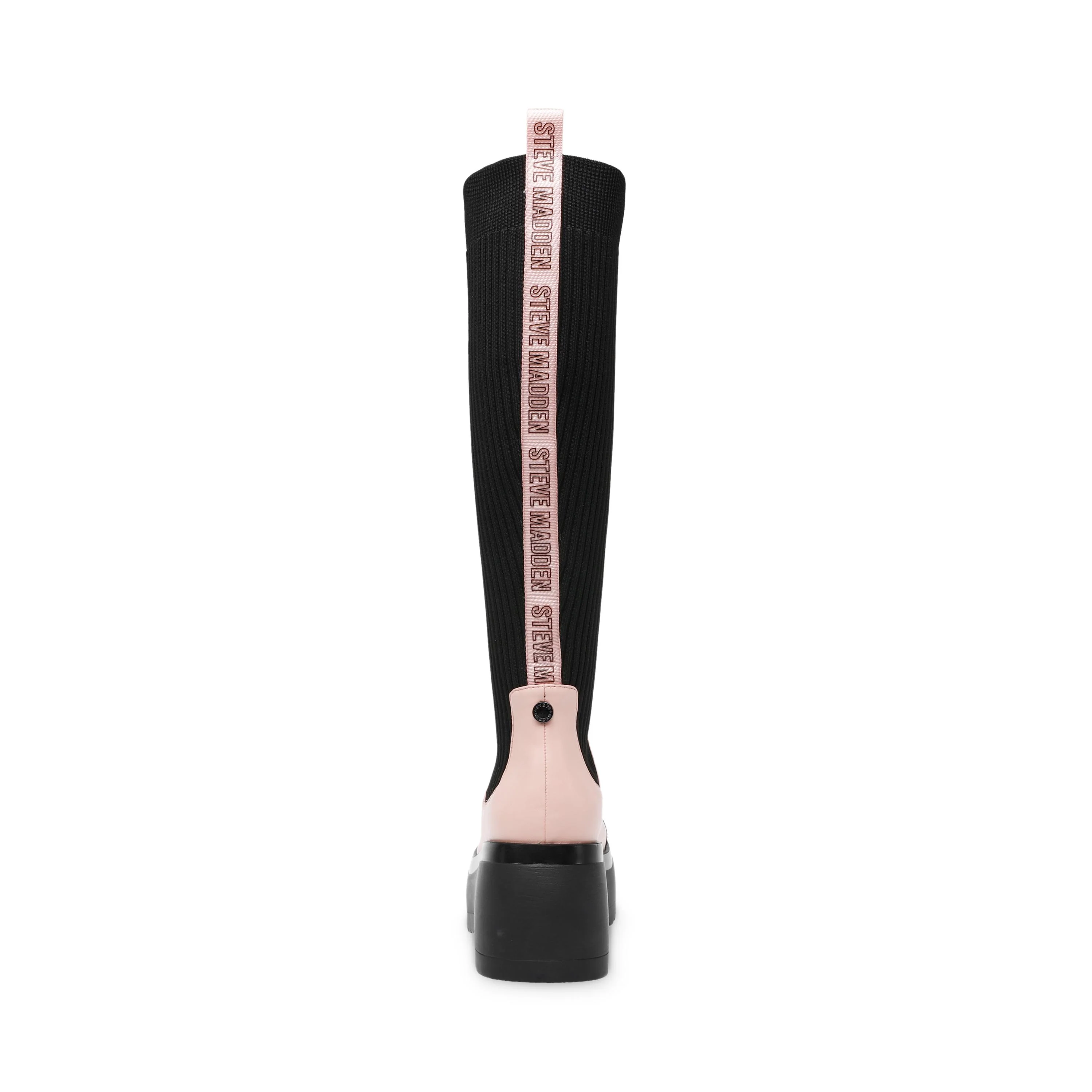 Dagget Pink / Black - Women's Pink / Black Boots STEVE MADDEN - Image 5