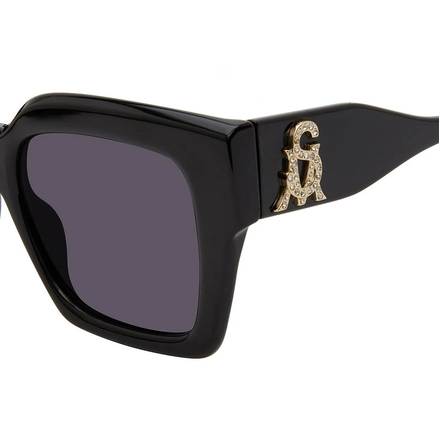 Davina/S Black Grey Sunglasses - Image 4