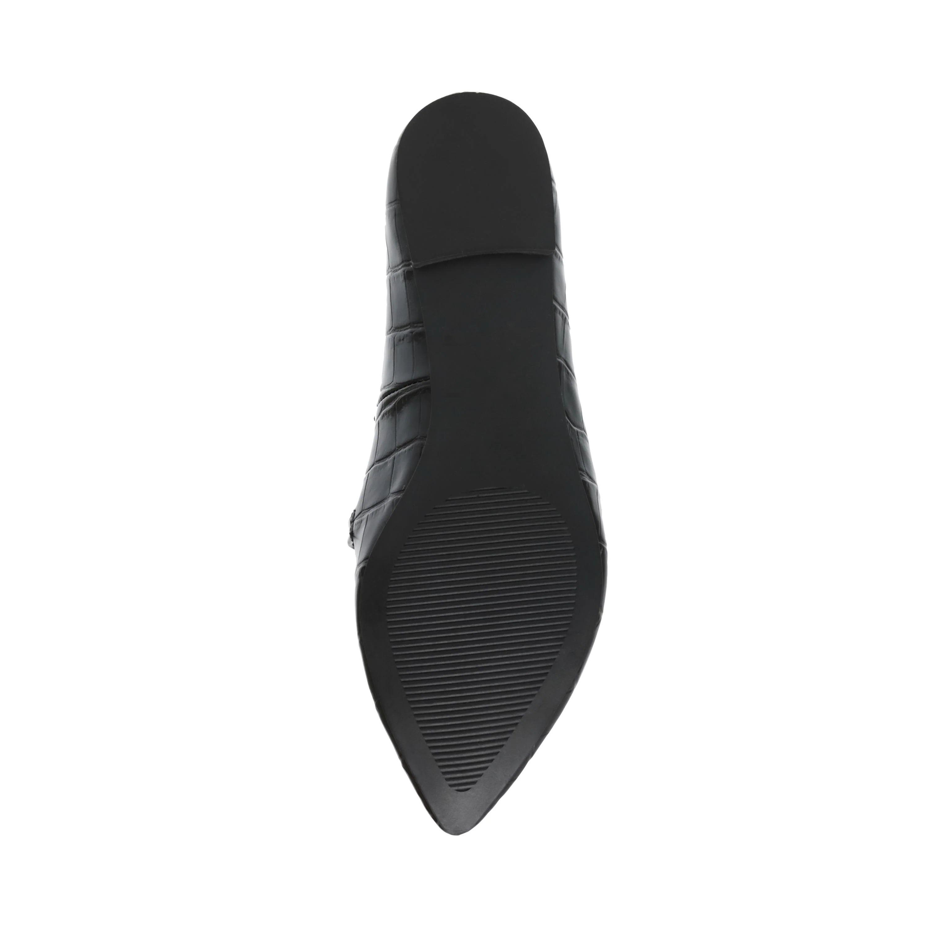 Famed Black Croc Glat Shoes - Image 7