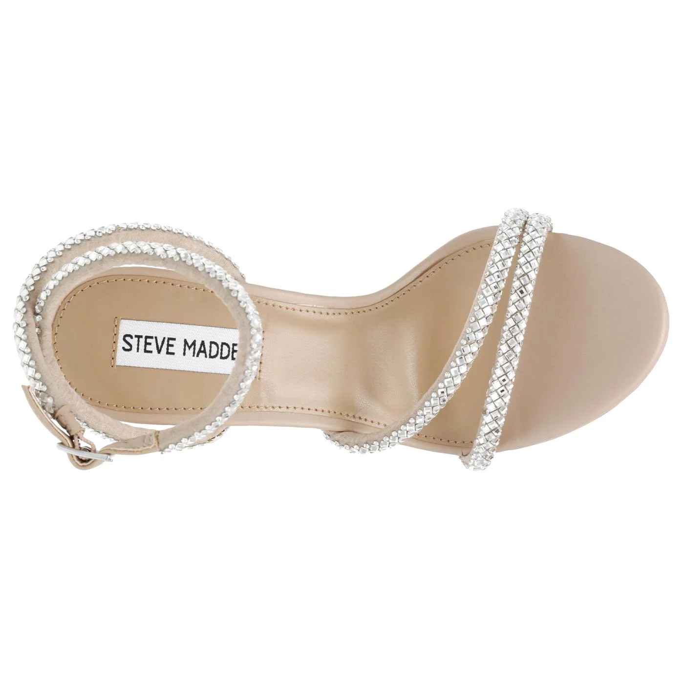 Fueled Natural PU + CLR Stones Sandals - Image 7