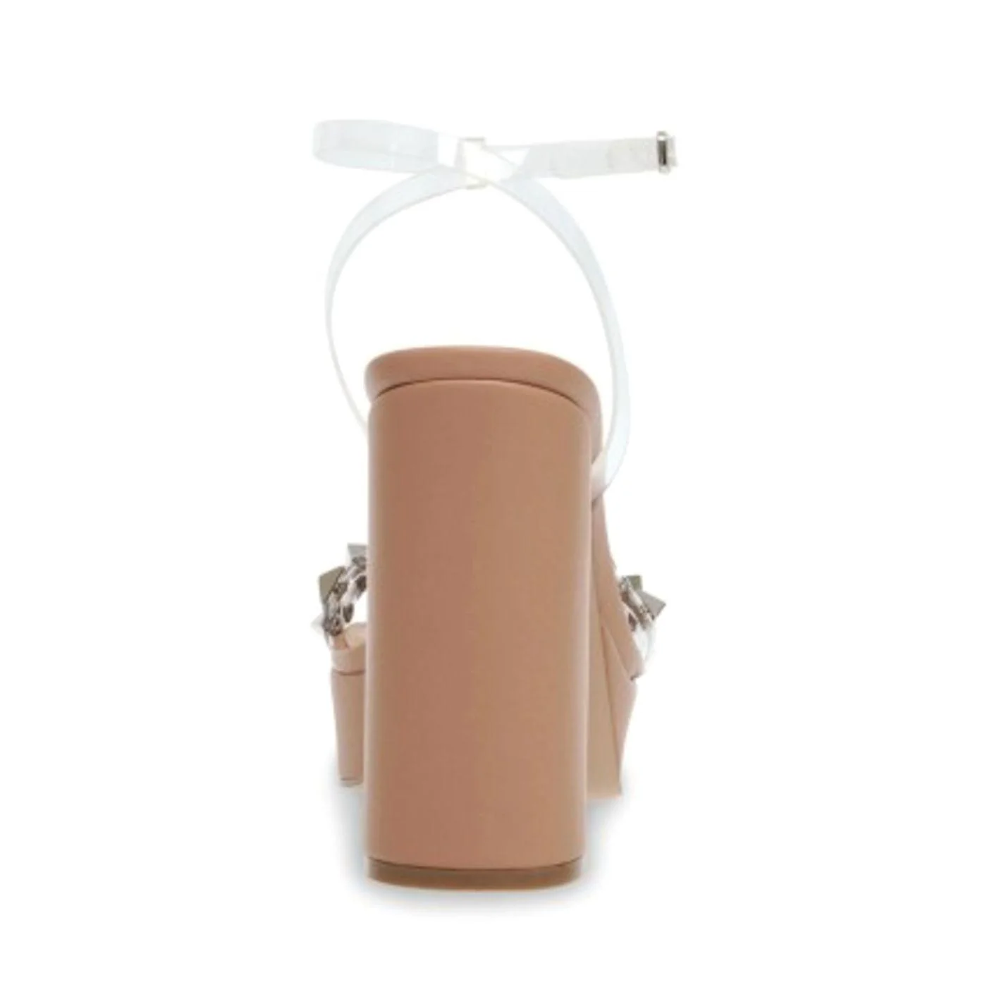 LOCKETT CLEAR NUDE - Women's Clear Sandal STEVE MADDEN - Image 4