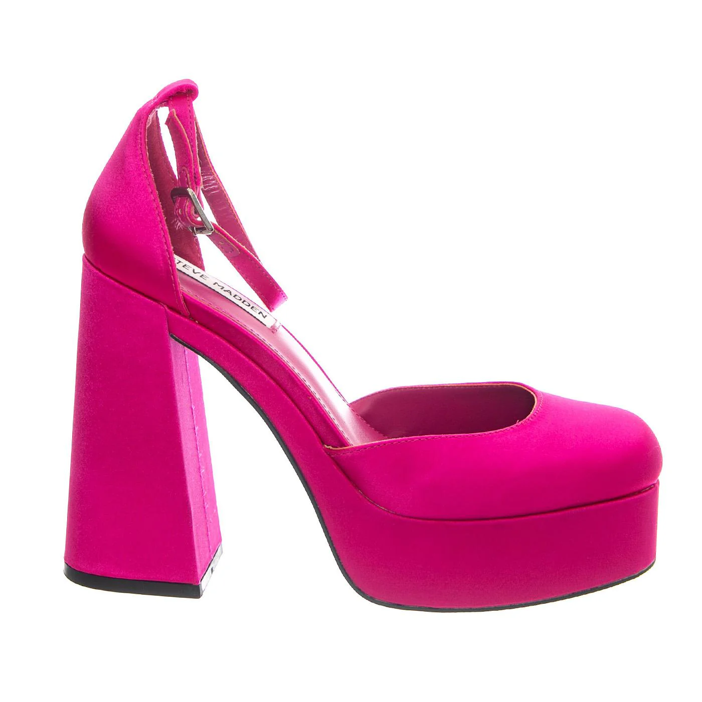 LONDYN FUS SATIN - Women's Purple Sandals Women STEVE MADDEN