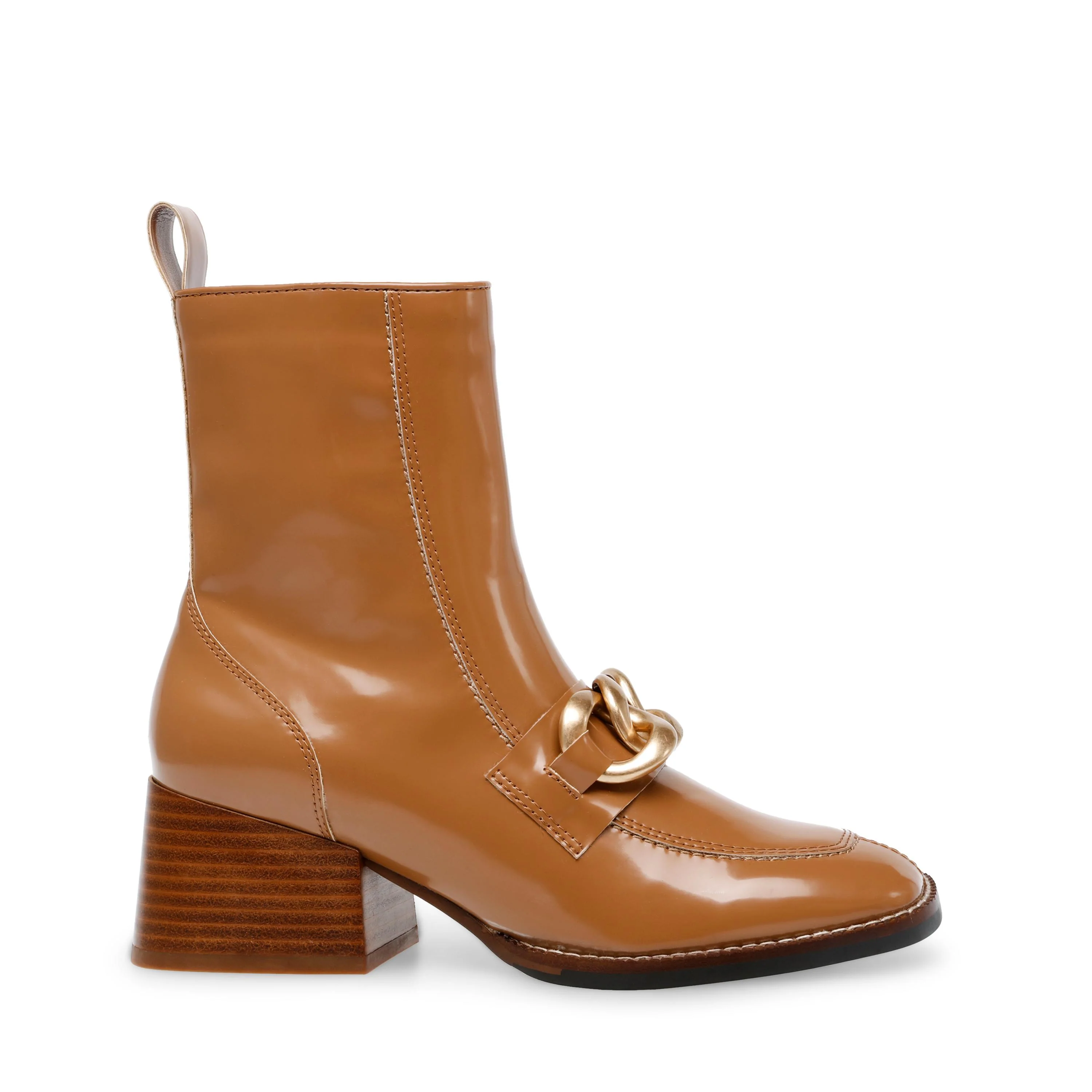 LOREEN TAN - Women's Brown Ankle Boots STEVE MADDEN