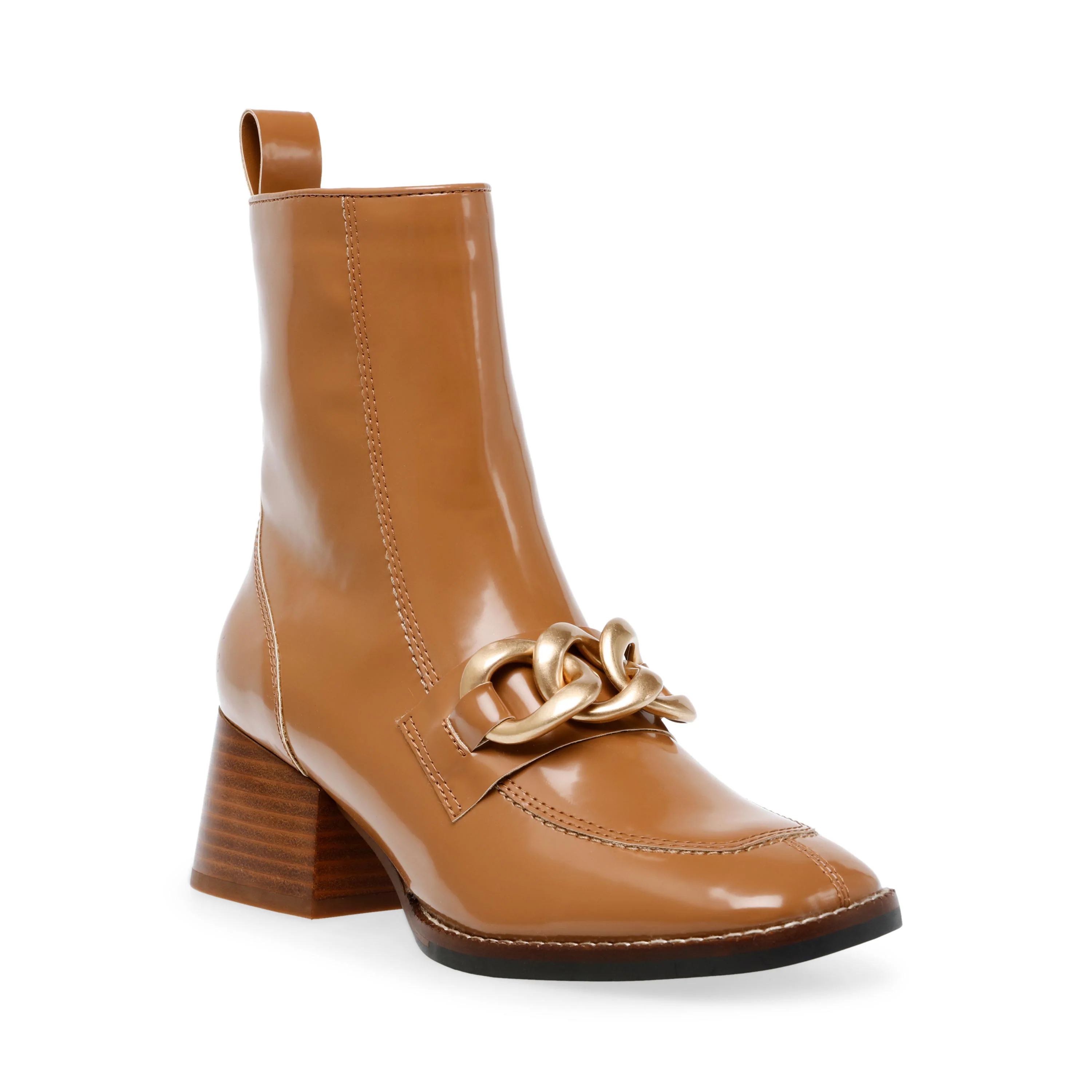 LOREEN TAN - Women's Brown Ankle Boots STEVE MADDEN - Image 2