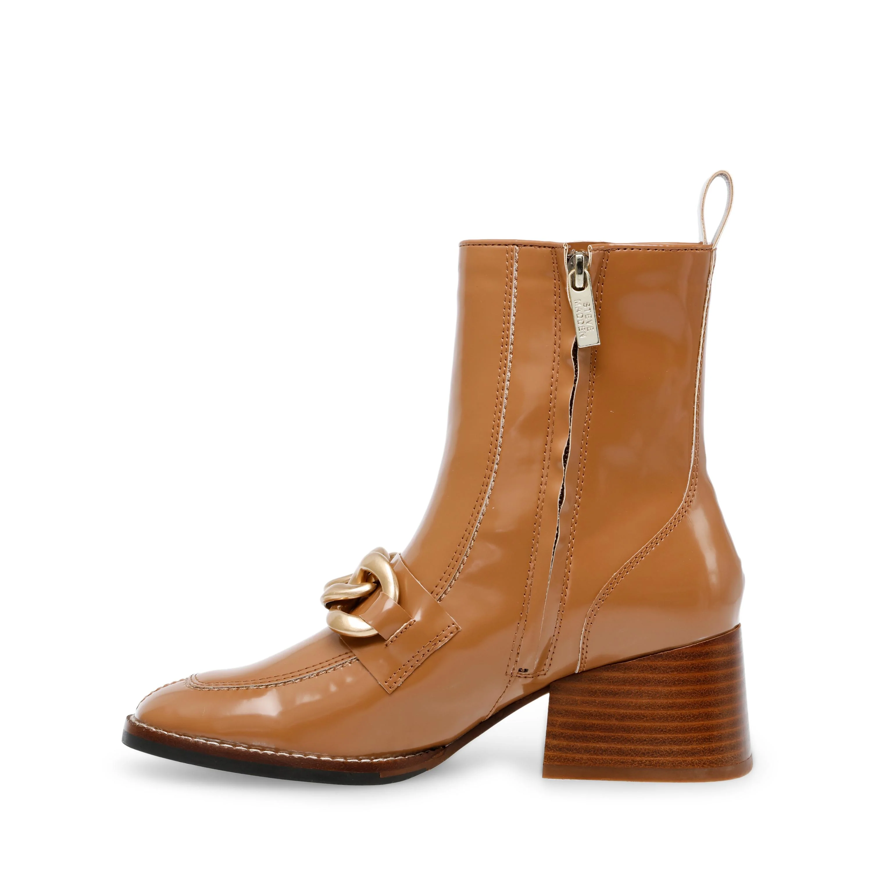LOREEN TAN - Women's Brown Ankle Boots STEVE MADDEN - Image 4