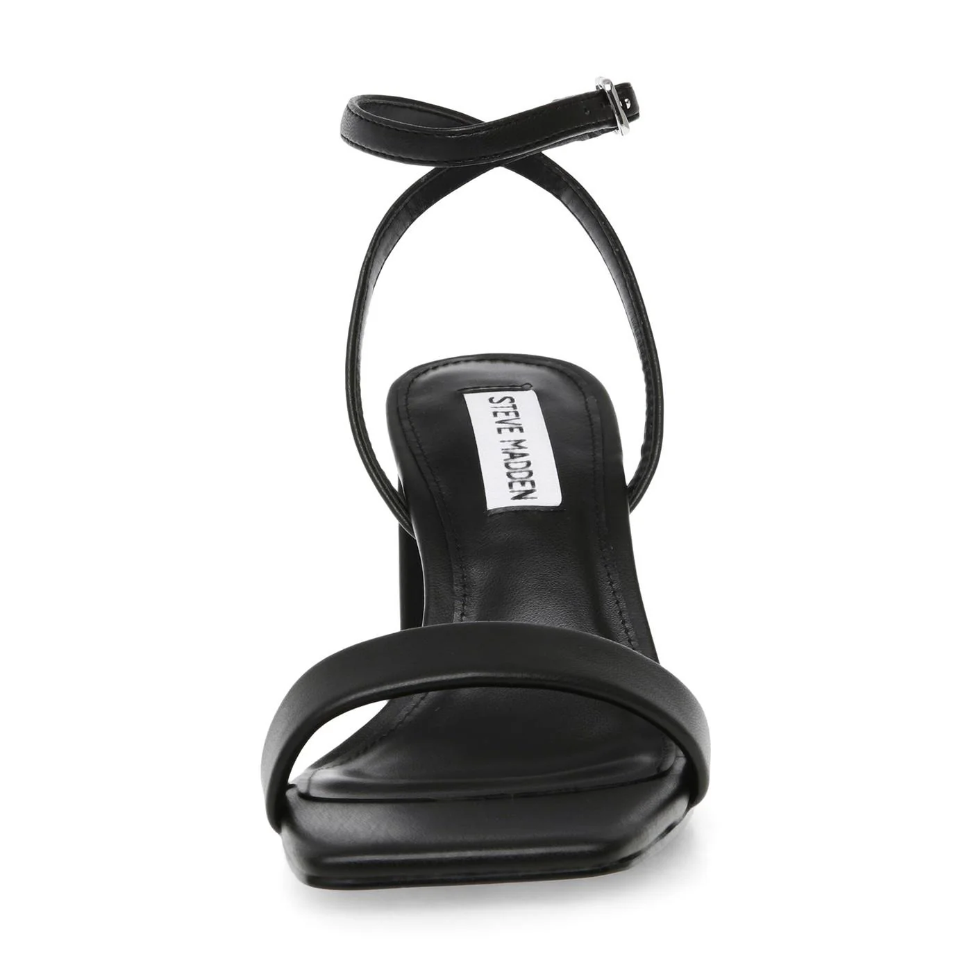 W' Luxe Black Sandals - Image 3