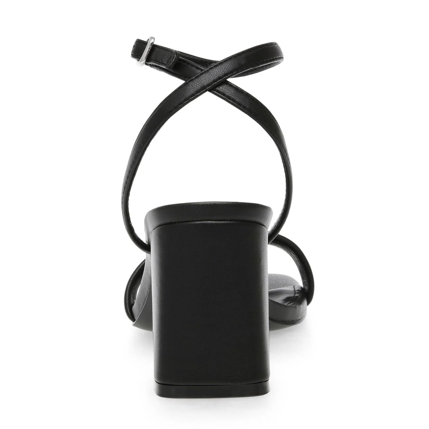 W' Luxe Black Sandals - Image 4