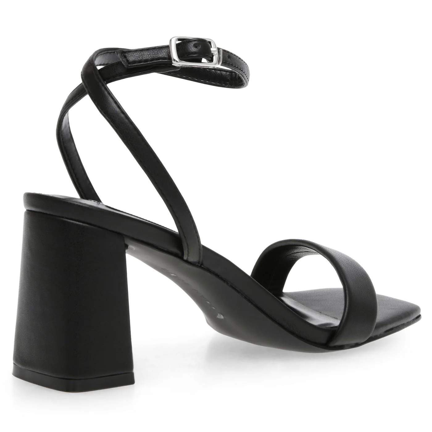 W' Luxe Black Sandals - Image 5
