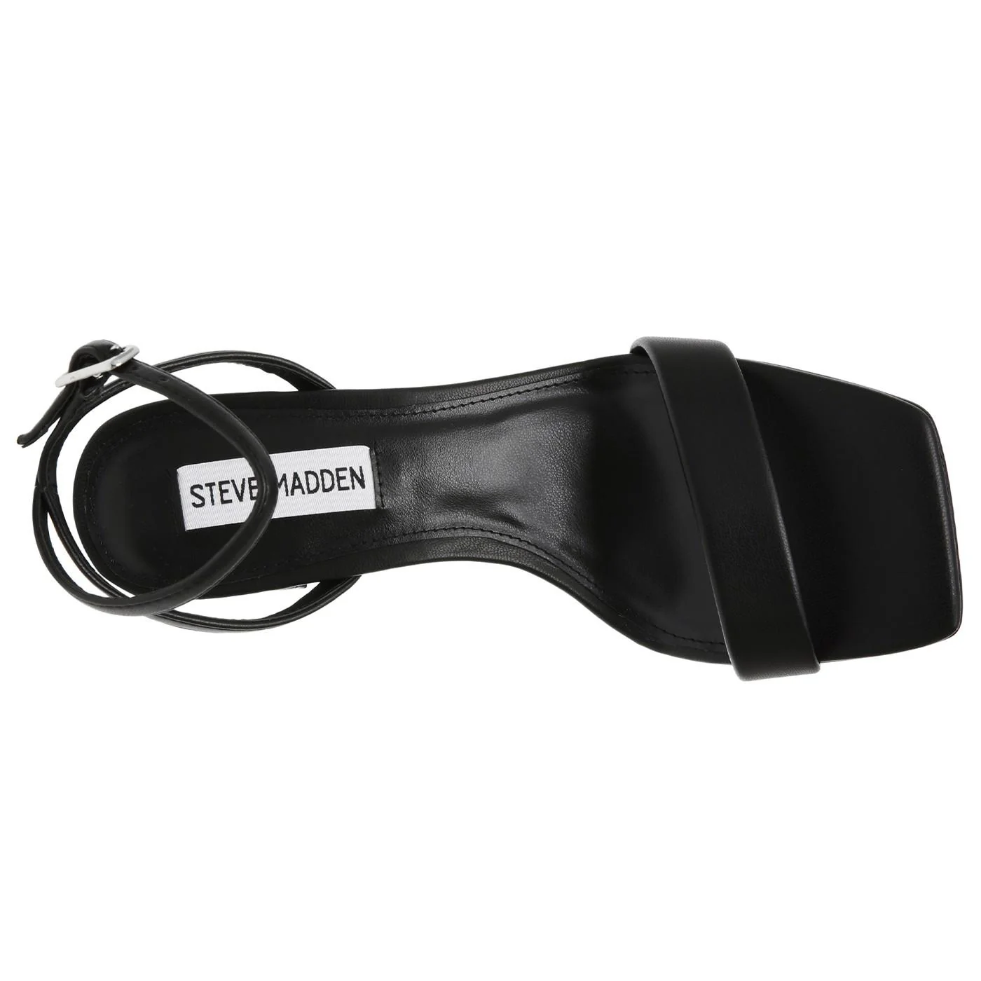 W' Luxe Black Sandals - Image 6