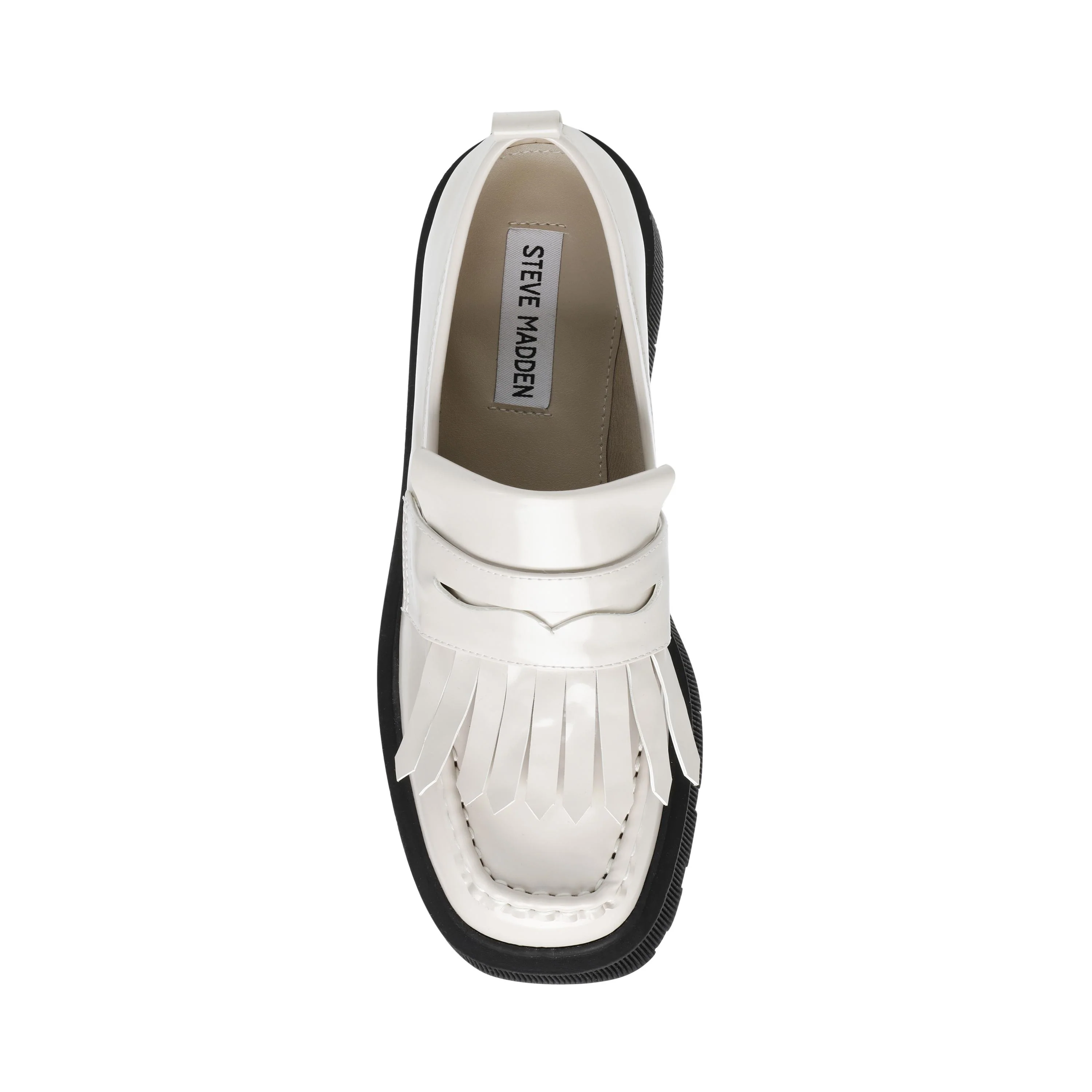 Womens Marleigh Bone Loafer Shoes - Image 6