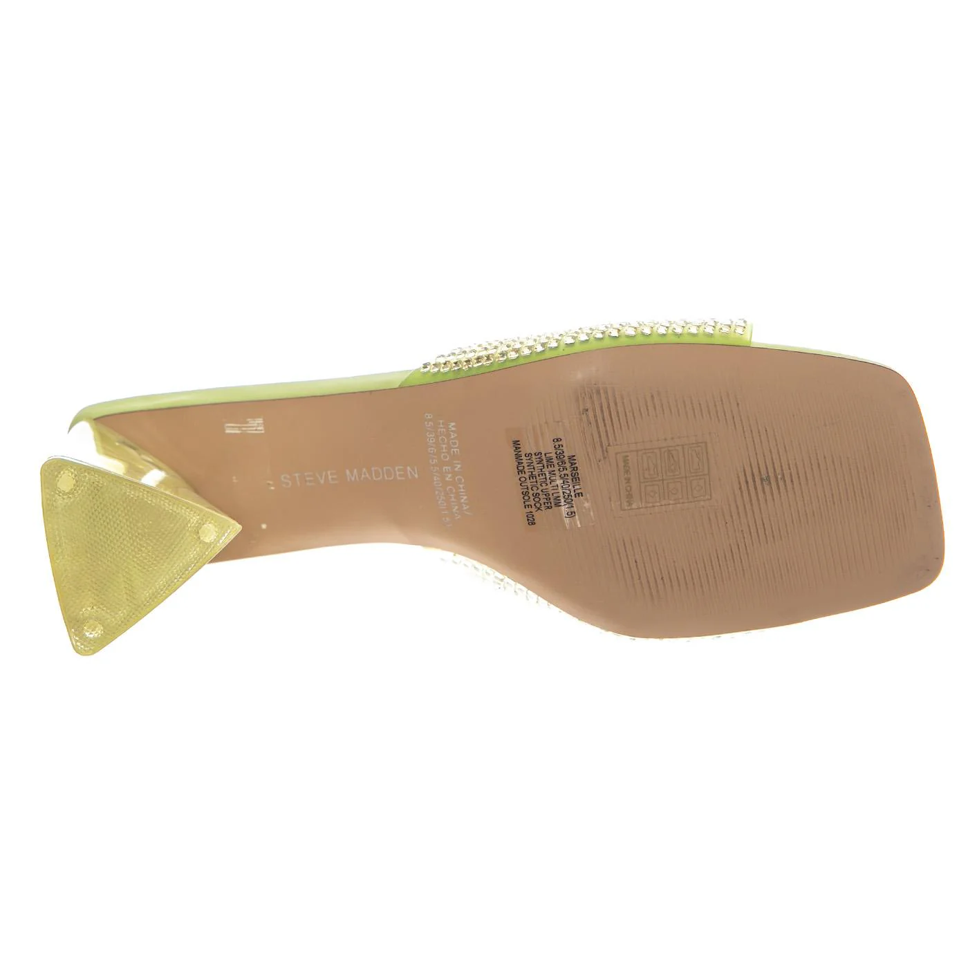 Marseille Lime Multi - Women's Green Sandals Women STEVE MADDEN - Image 5