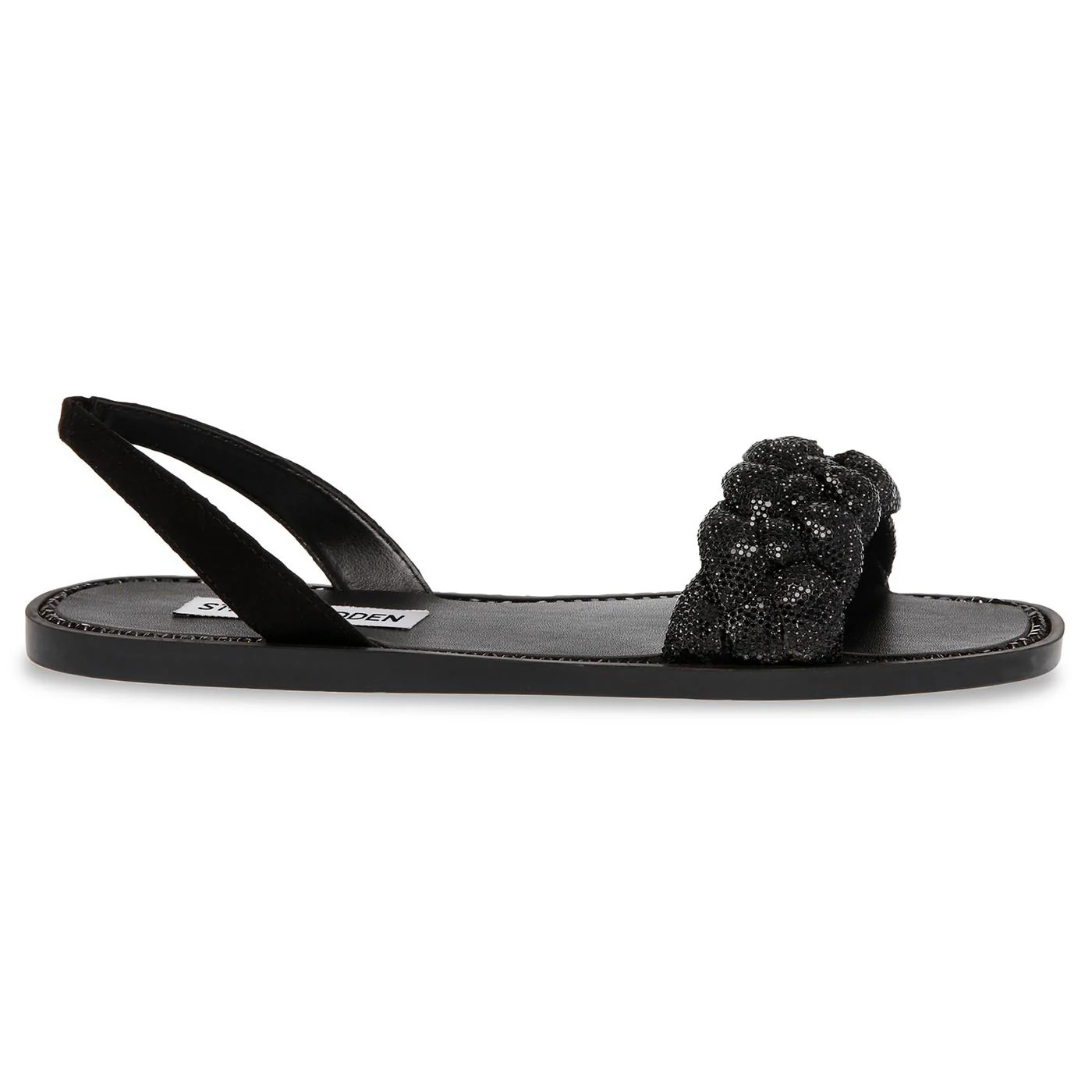 Noles Black Crystal Metallic Fabric w/Matchin Sandals - Image 2