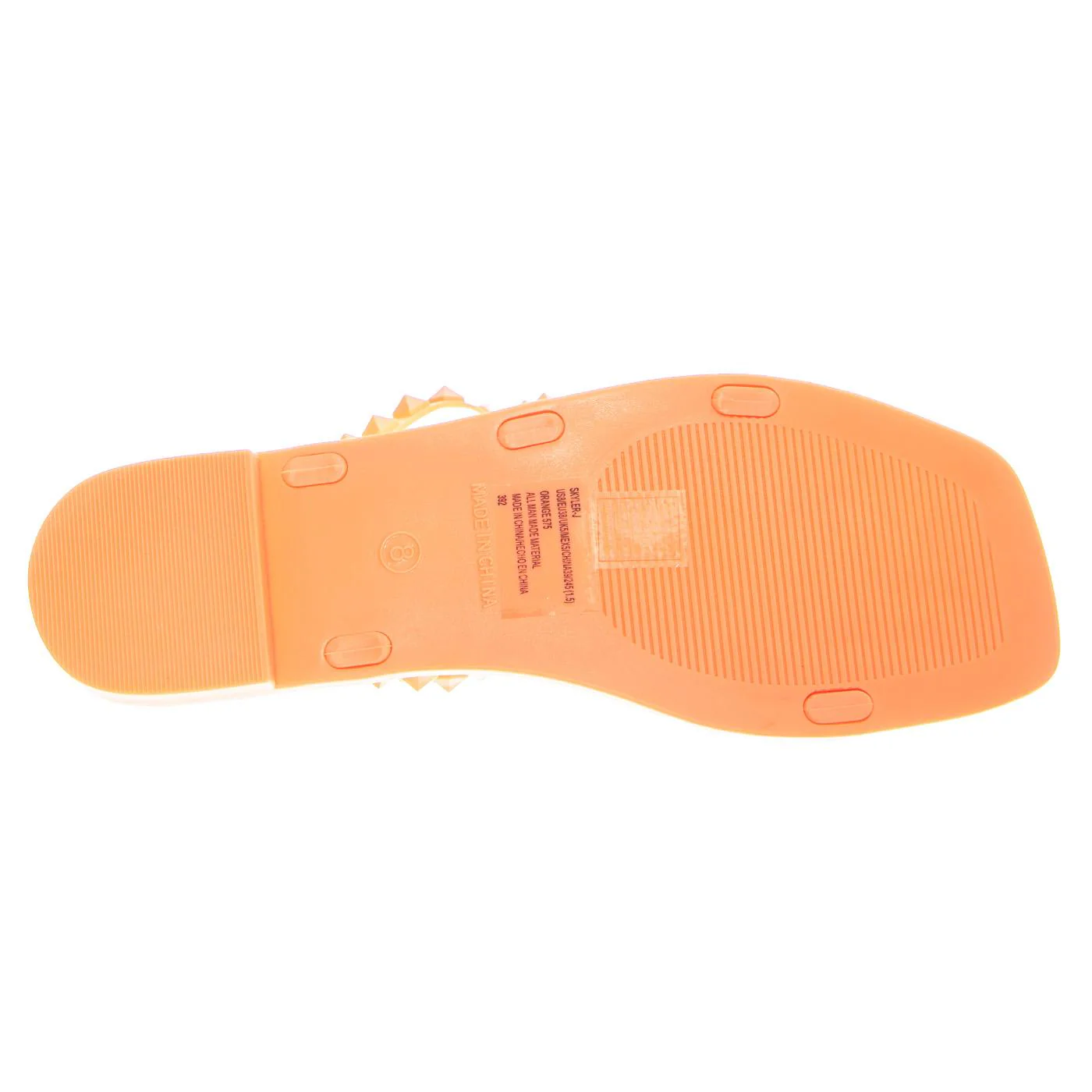 SKYLER-J ORANGE - Women's Orange Sandal Women STEVE MADDEN - Image 5