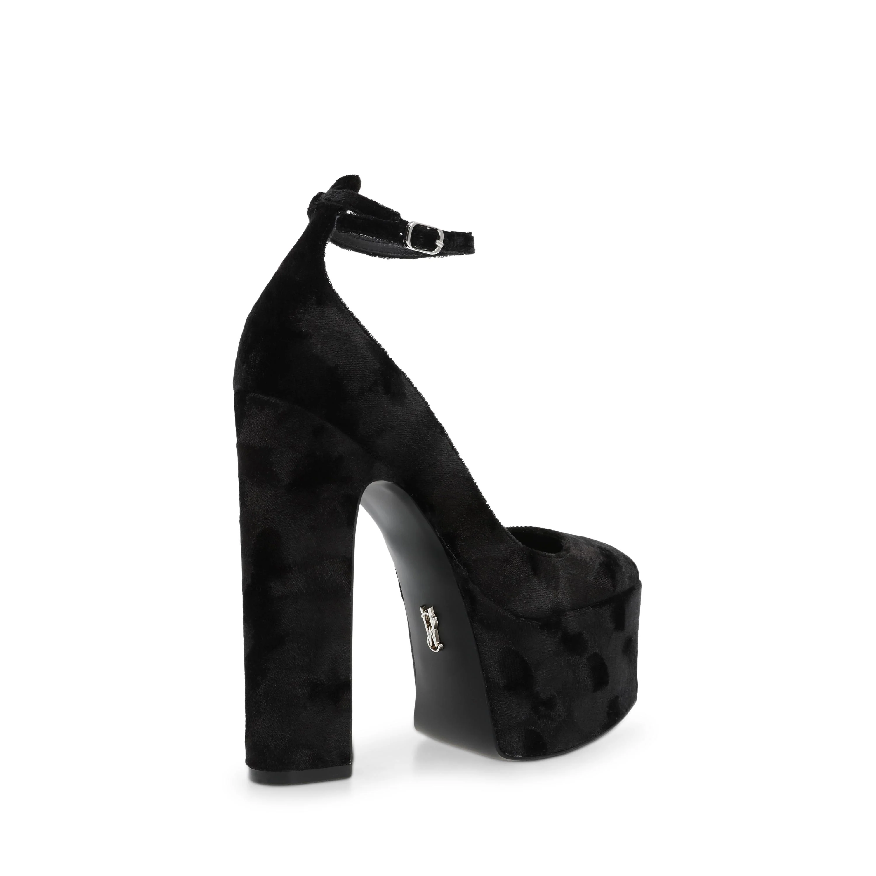 SKYRISE BLACK - Women's Black Heeled Pumps STEVE MADDEN - Image 5