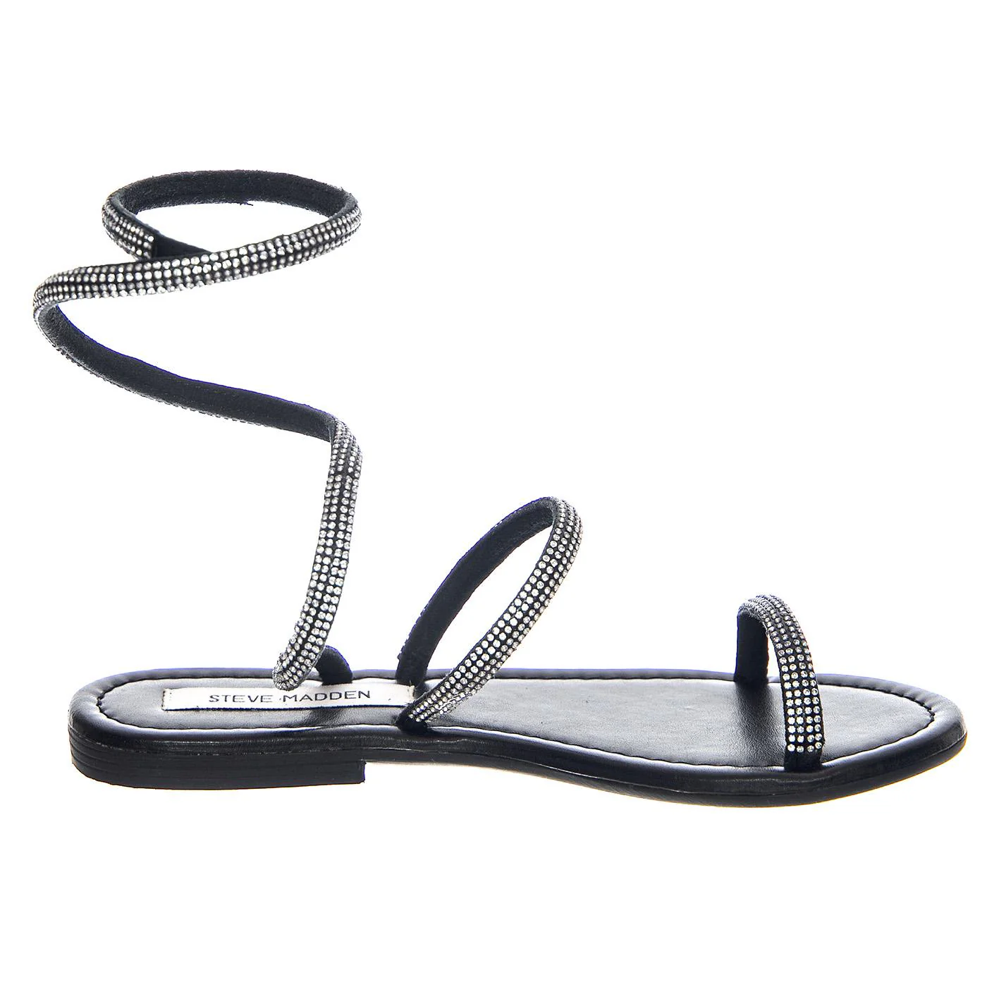 Sociable Black / Silver Sandals - Image 2
