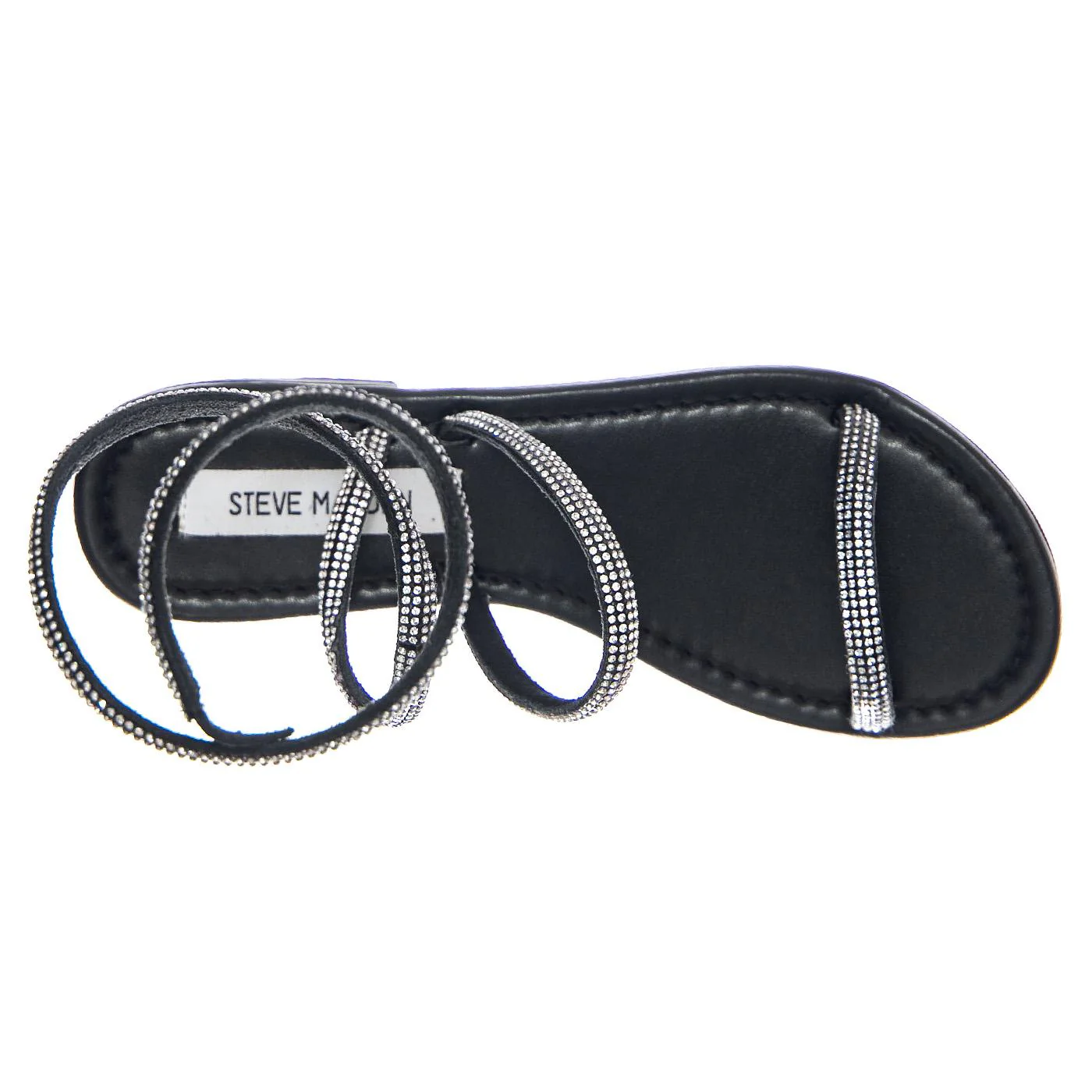 Sociable Black / Silver Sandals - Image 6