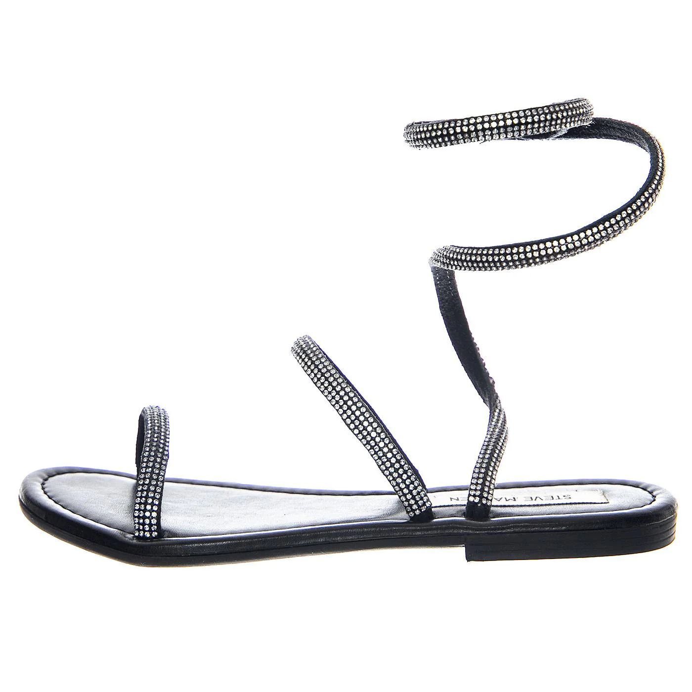 Sociable Black / Silver Sandals - Image 7