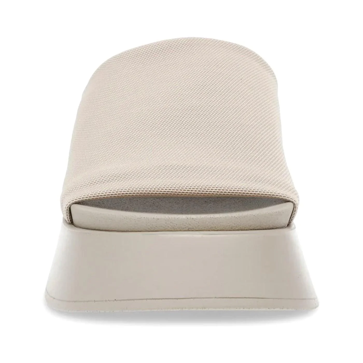 Throw Back Greige Stretch Power Mesh Sandals - Image 3