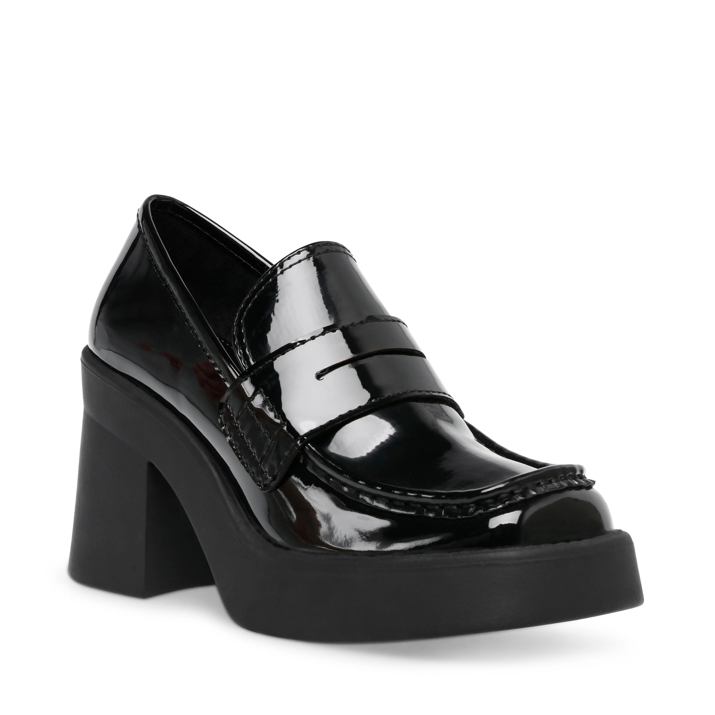 Utmost Blk Pat - Women's Black Loafers Women STEVE MADDEN - Image 2