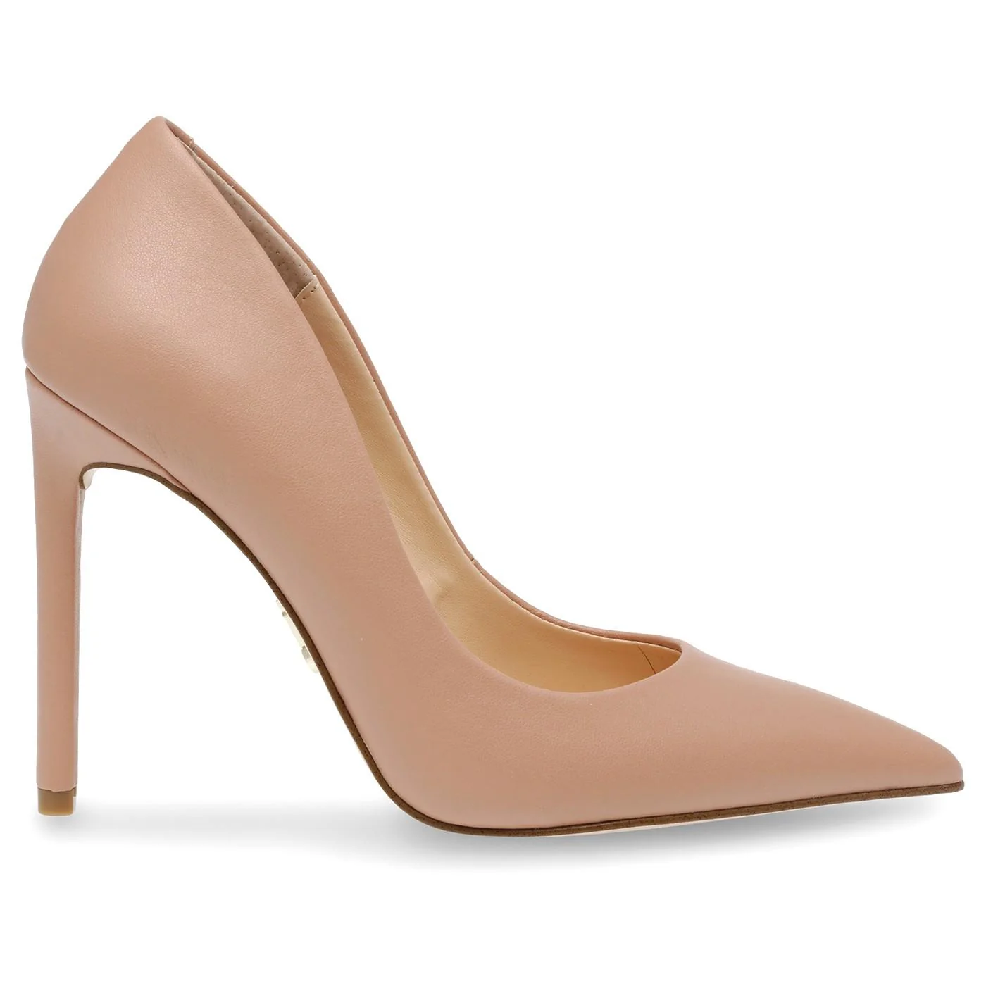 Vaze Blush Leat Pumps - Image 2
