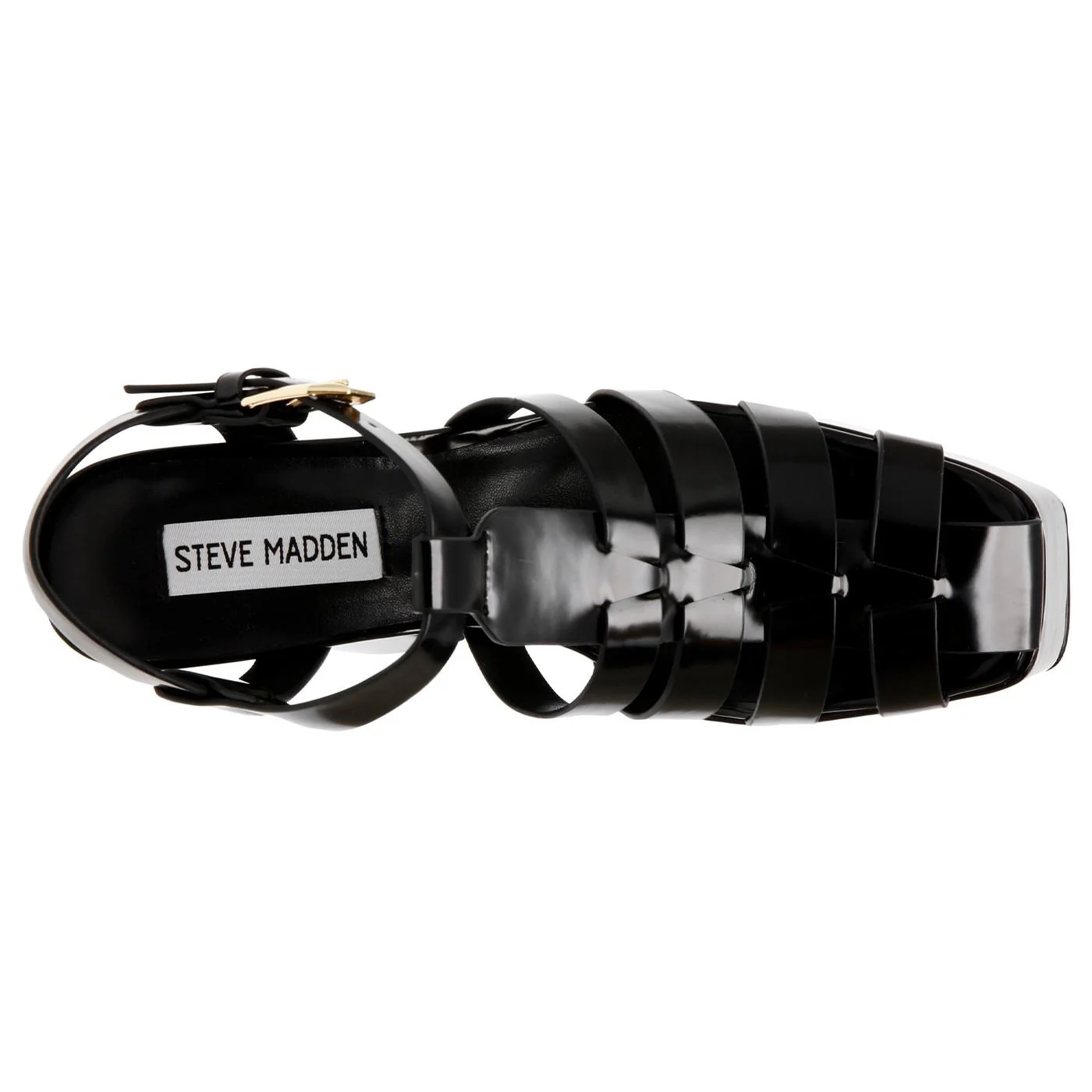 Vocanic Black Box PU Sandals - Image 5
