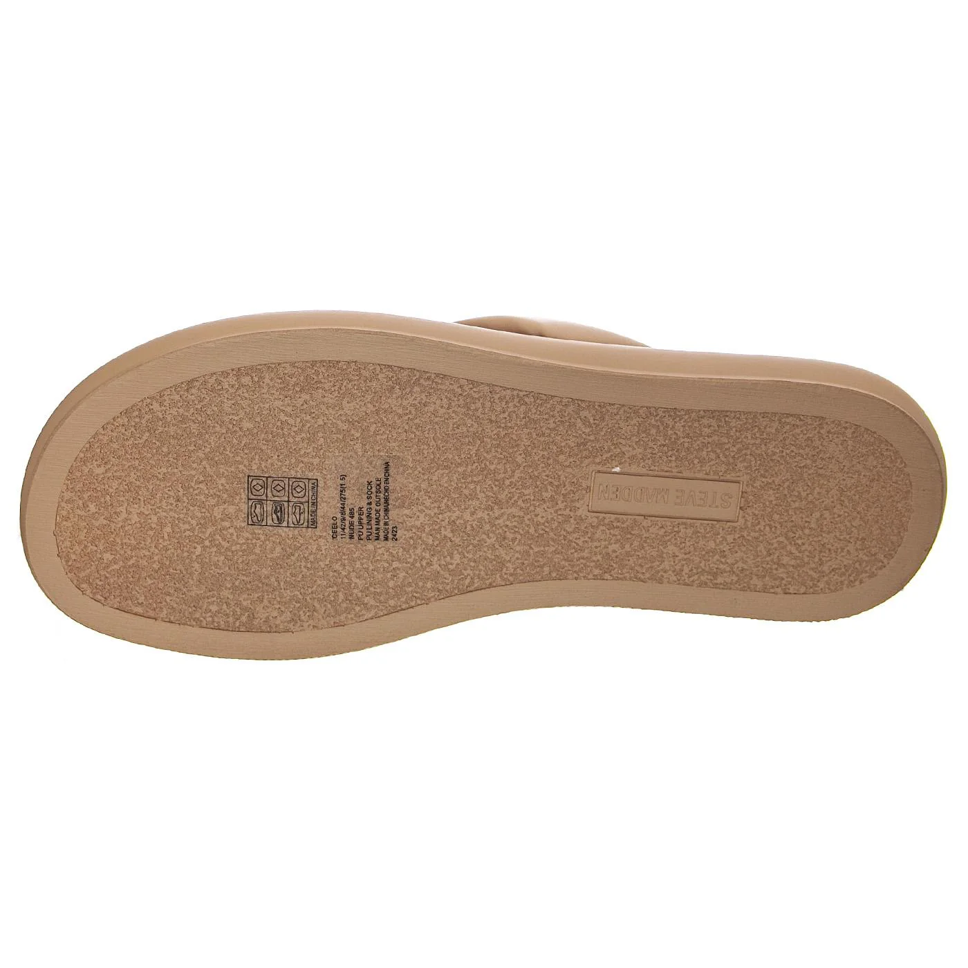 W' Ceelo Nude Sandals - Image 5