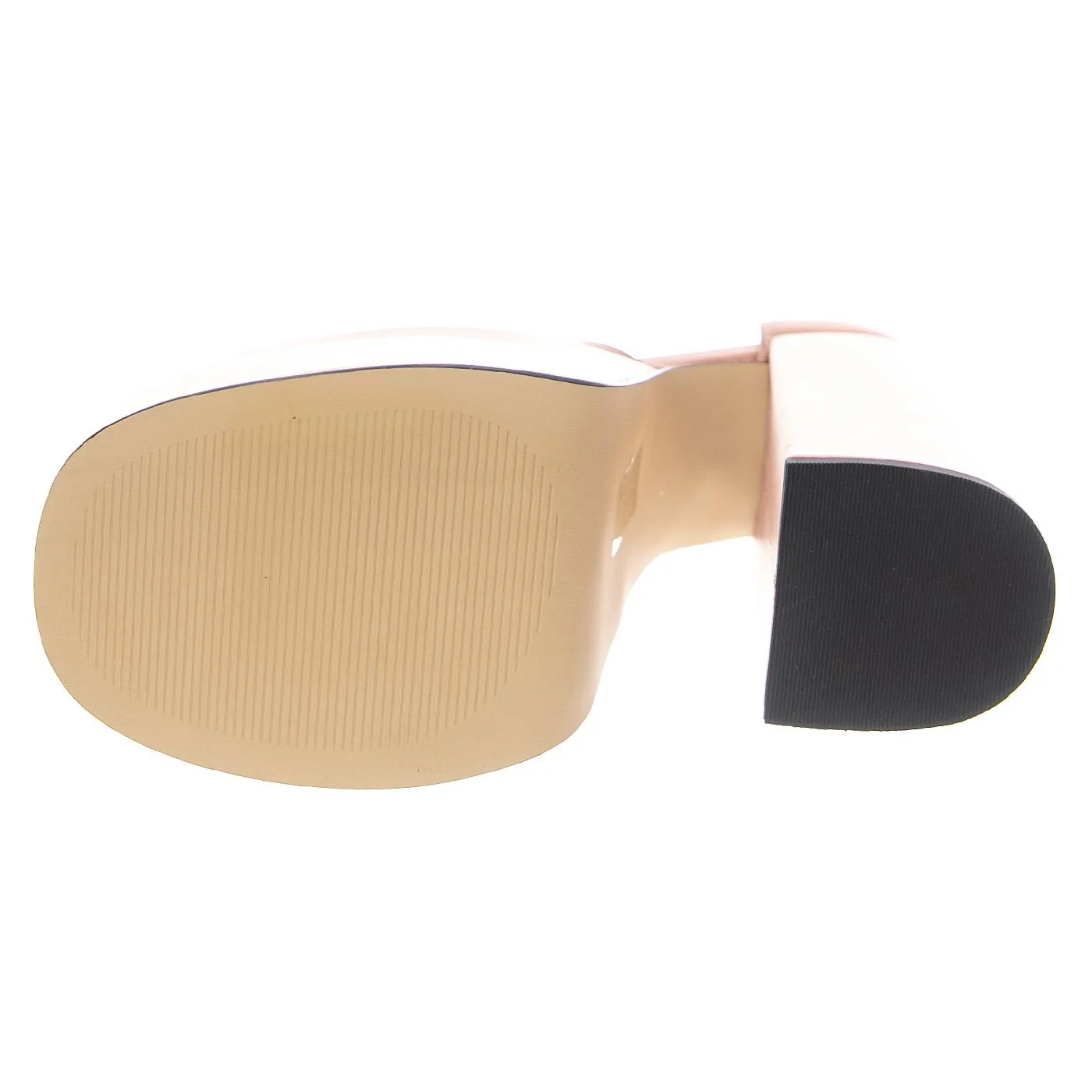 W' Charlize Blush Satin Sandals - Image 5