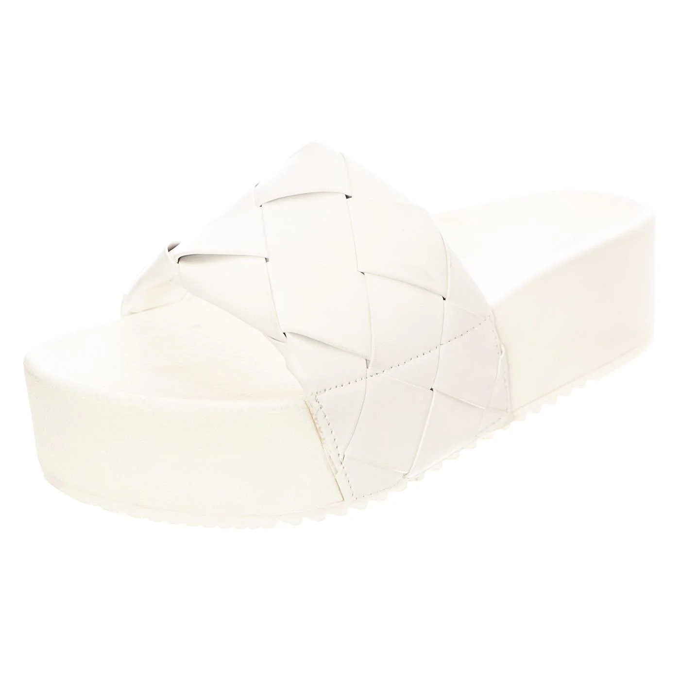 W' Co Star White Sandals
