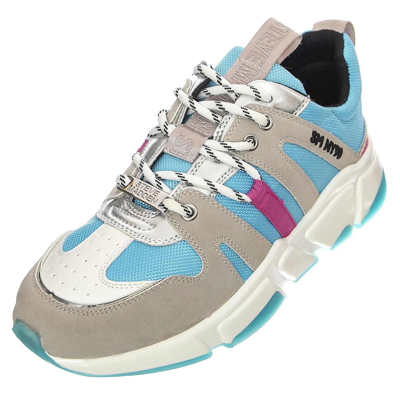 W' Gamegirl Grey / Blue Shoes