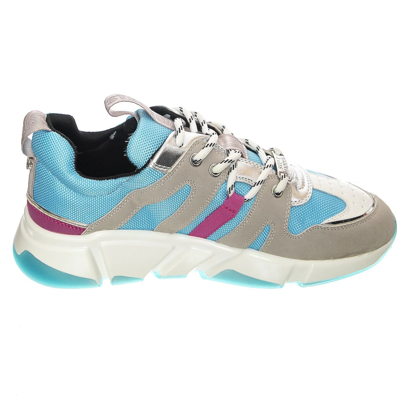 W' Gamegirl Grey / Blue Shoes - Image 2