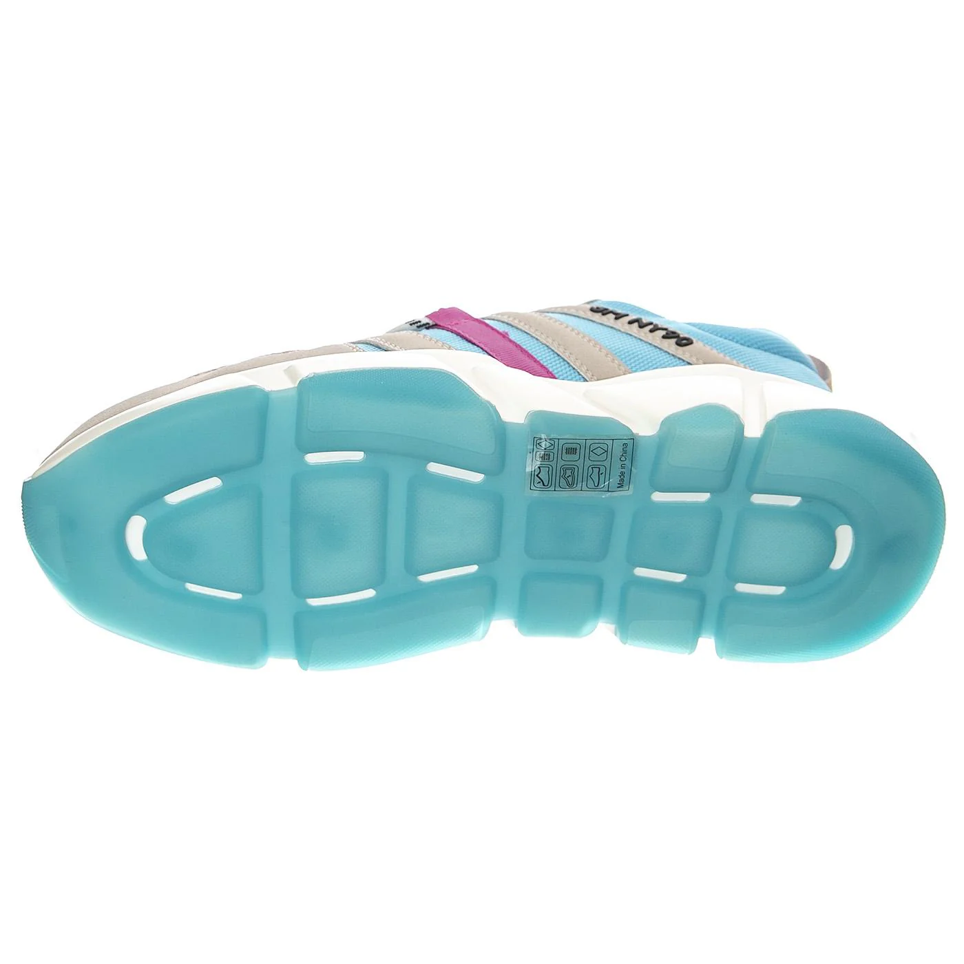 W' Gamegirl Grey / Blue Shoes - Image 5