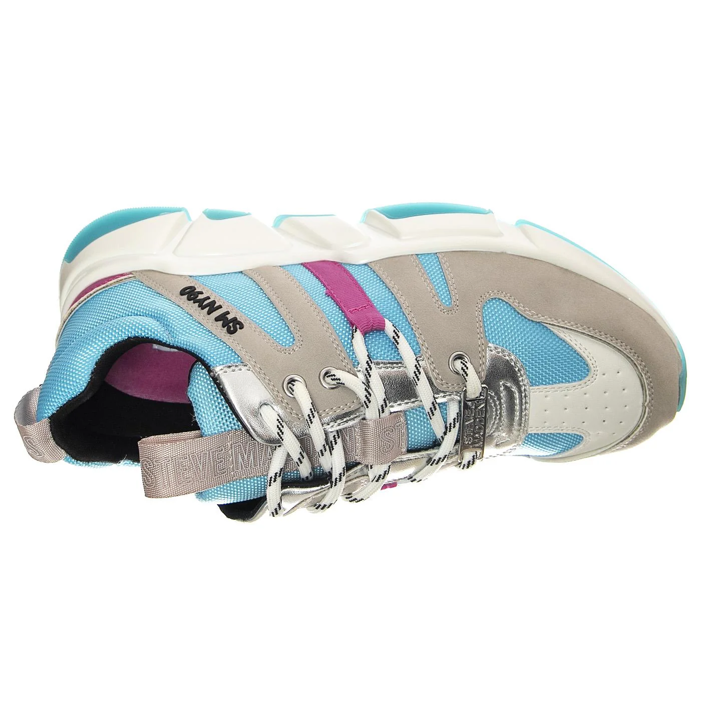 W' Gamegirl Grey / Blue Shoes - Image 6