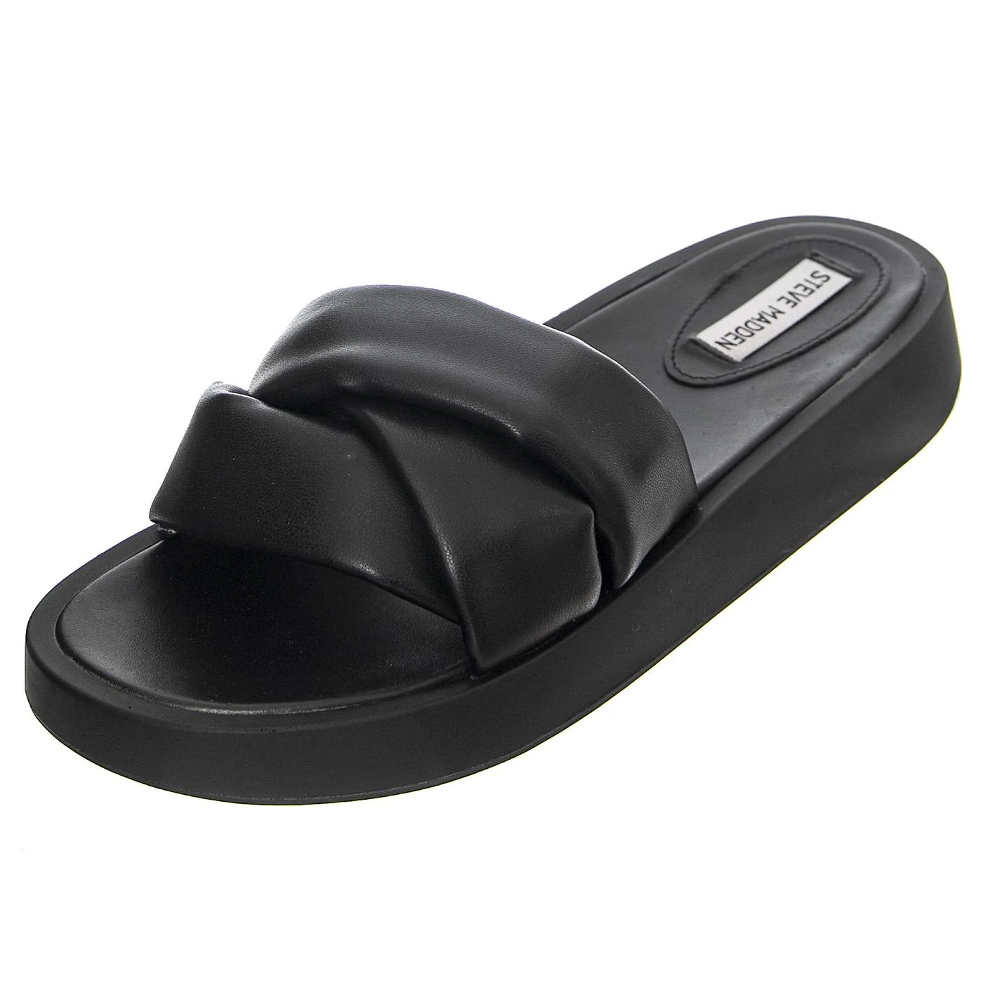 W' Hollace Black Sandals