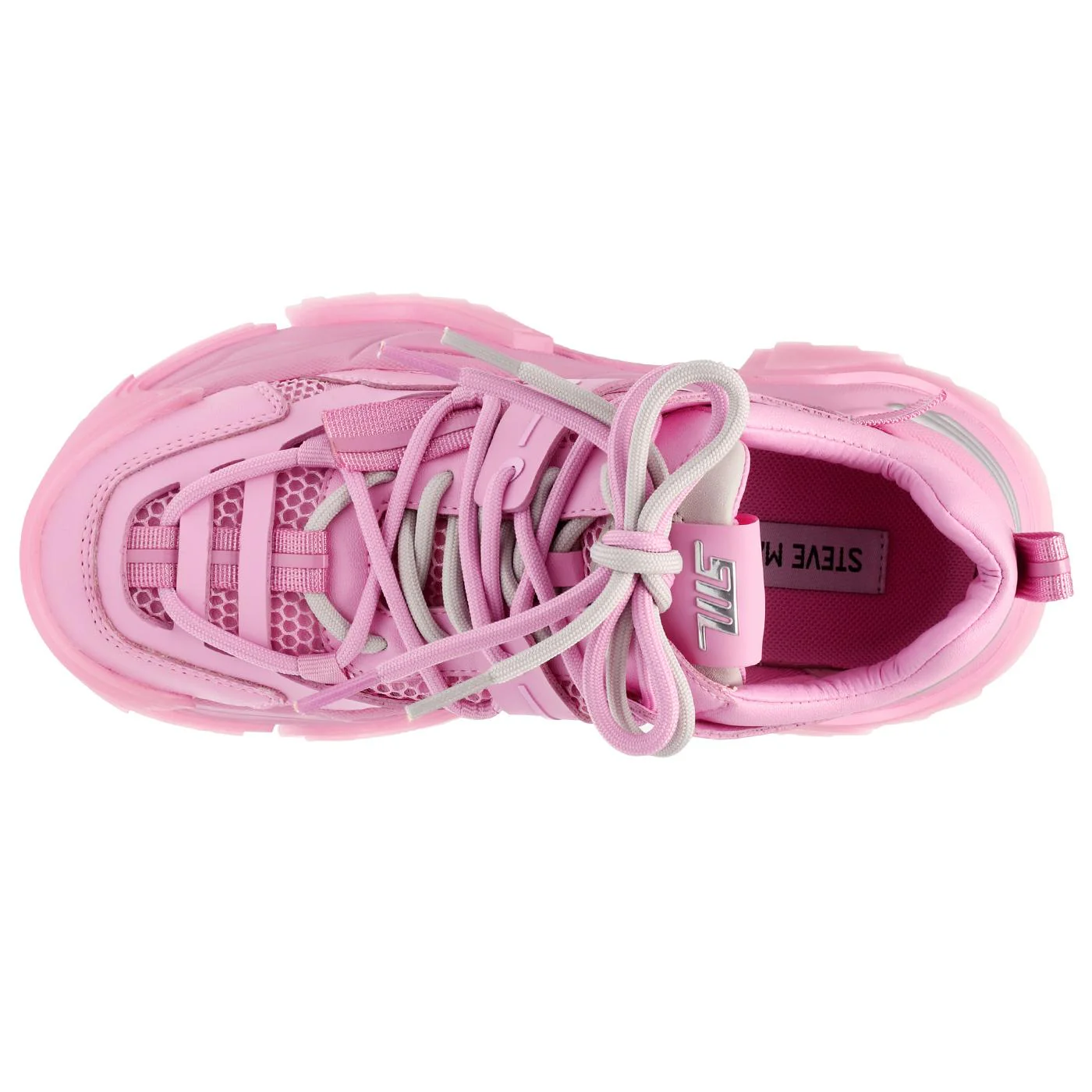 W Kingdom Pink / Pink Mesh + PU Shoes - Image 6