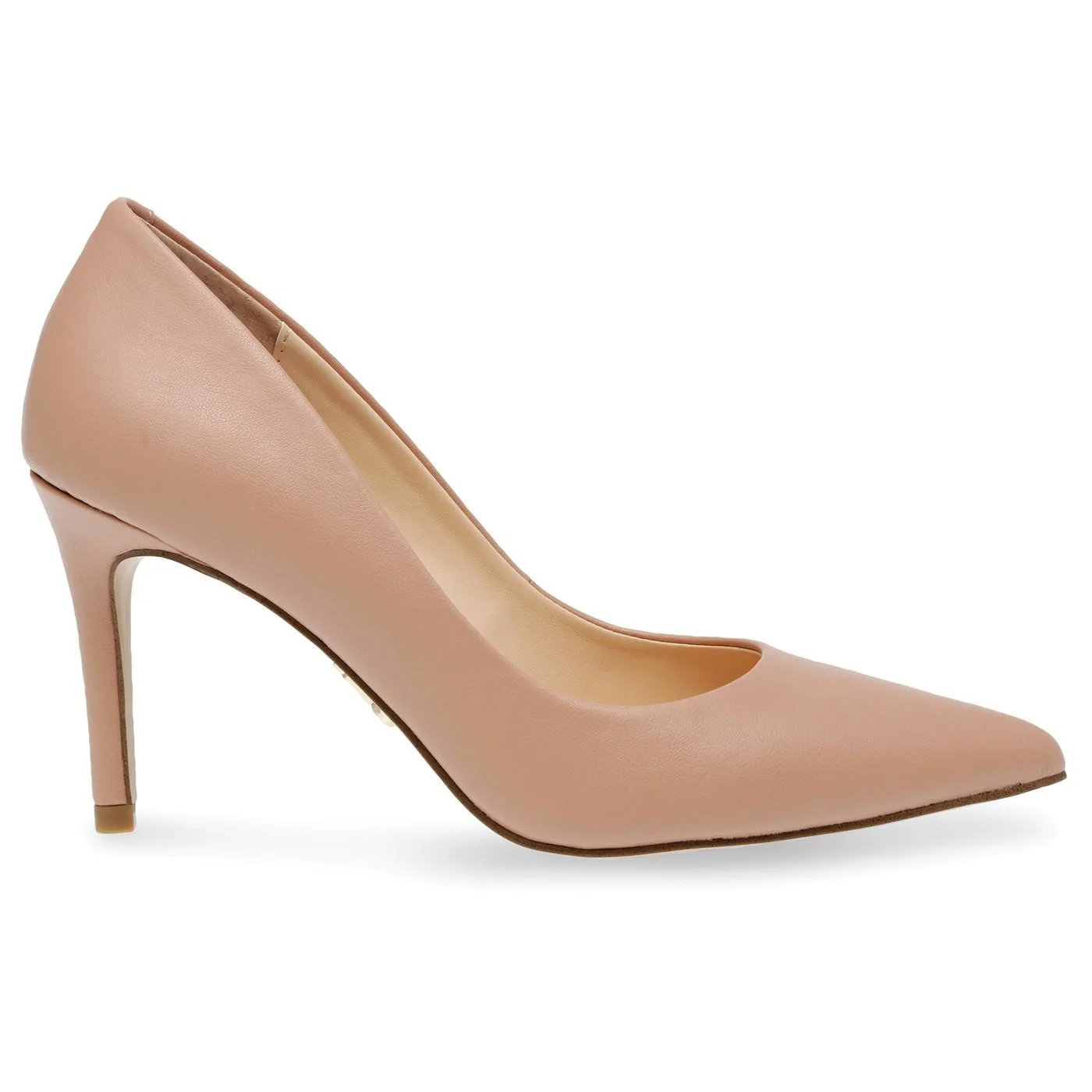 W' Ladybug Blush Leath Recycled Action Pumps - Image 2