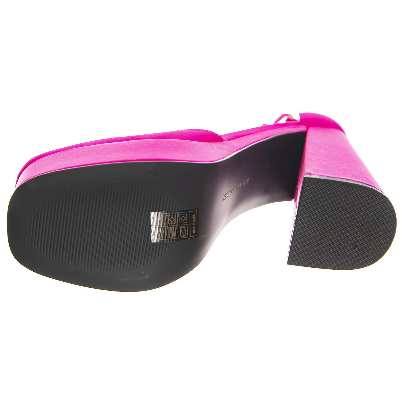W' Londyn Fuchsia Sandals - Image 6