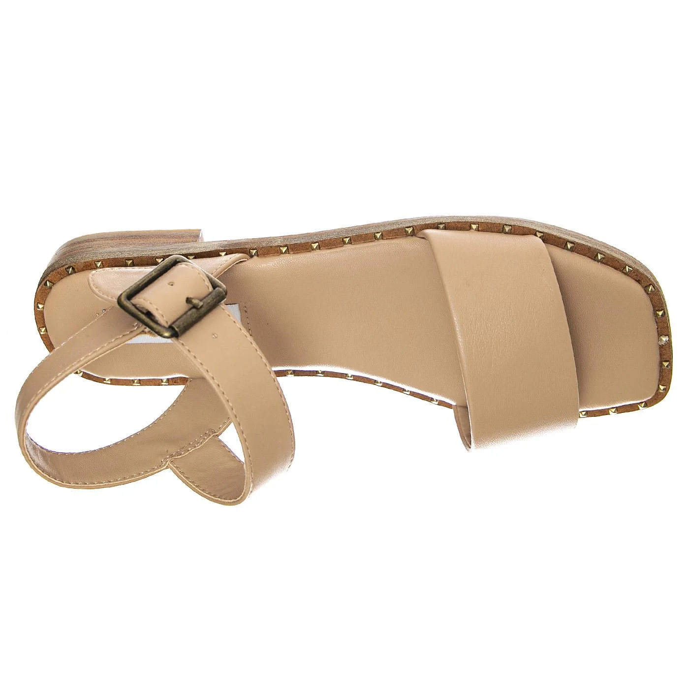W' Nitrous Nude Sandals - Image 6