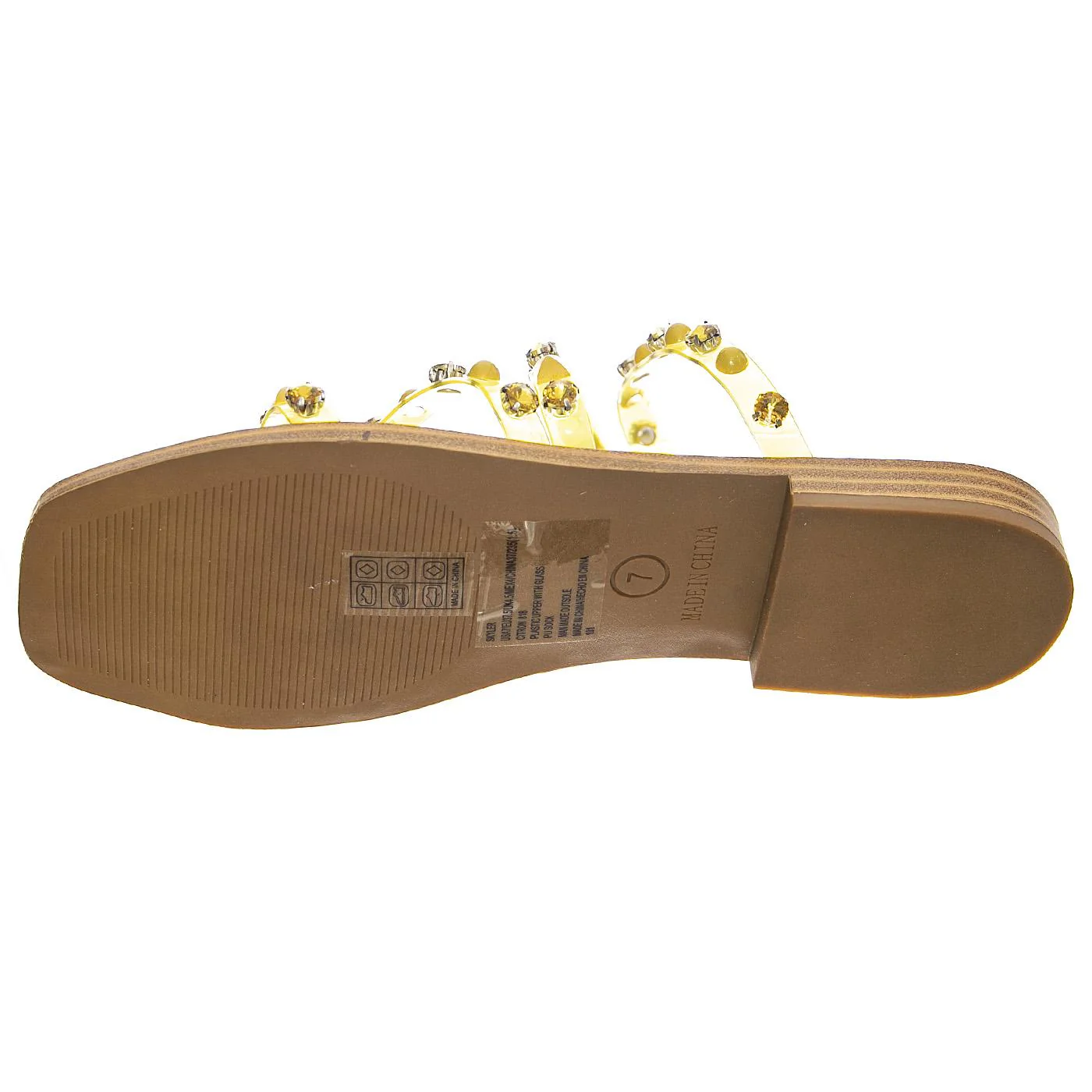 W' Skyler Citron Sandals - Image 5