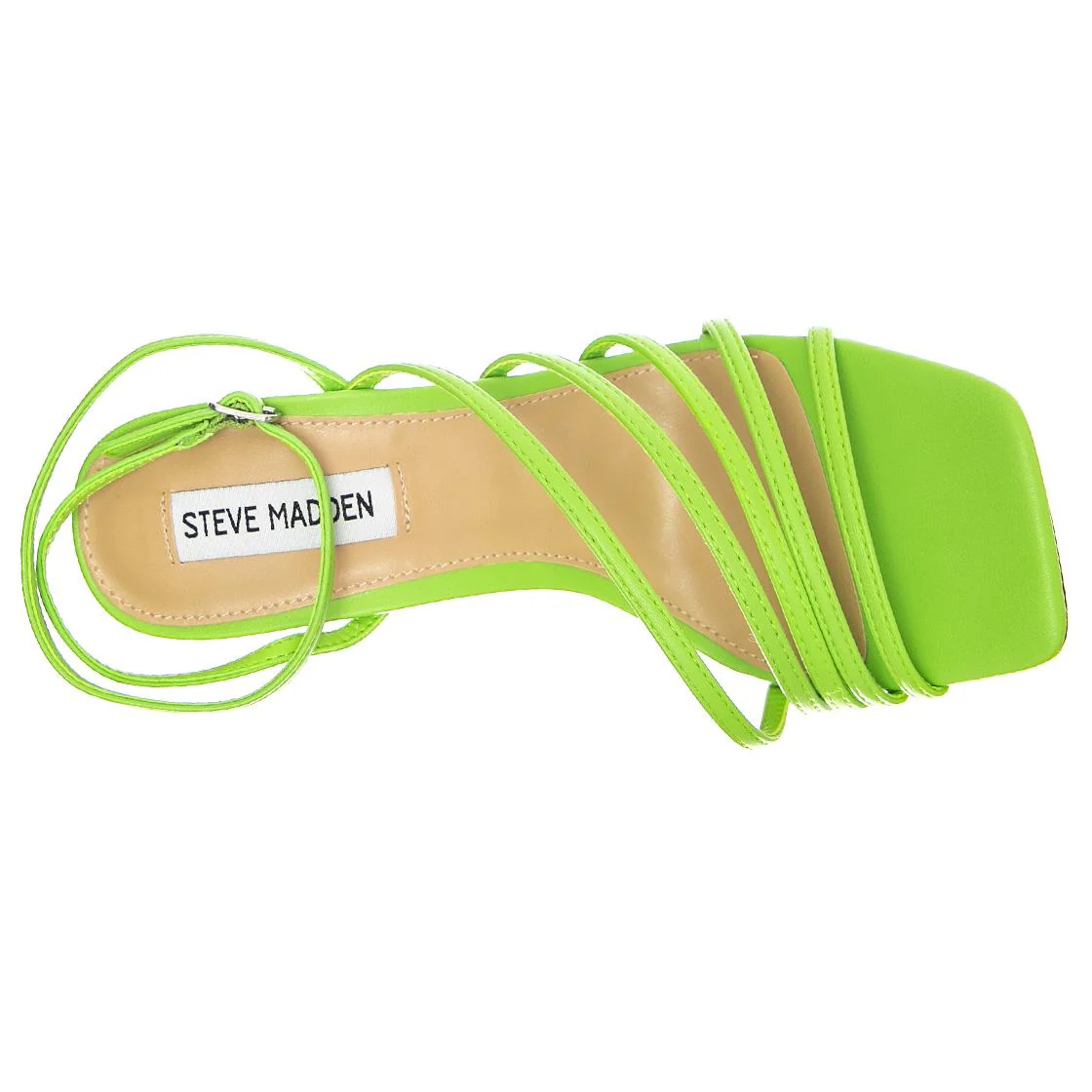 Womens All In Green Apple Sandals - Image 6