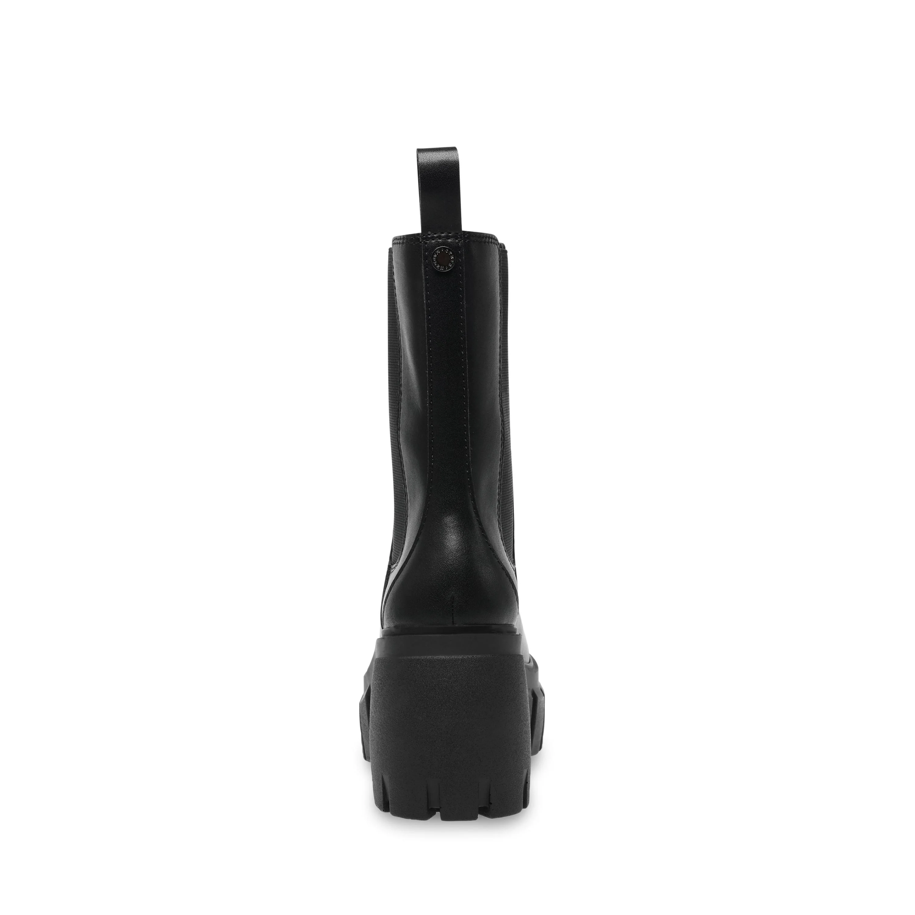 Womens Ballistic Black Leat Ankle Boots - Image 5