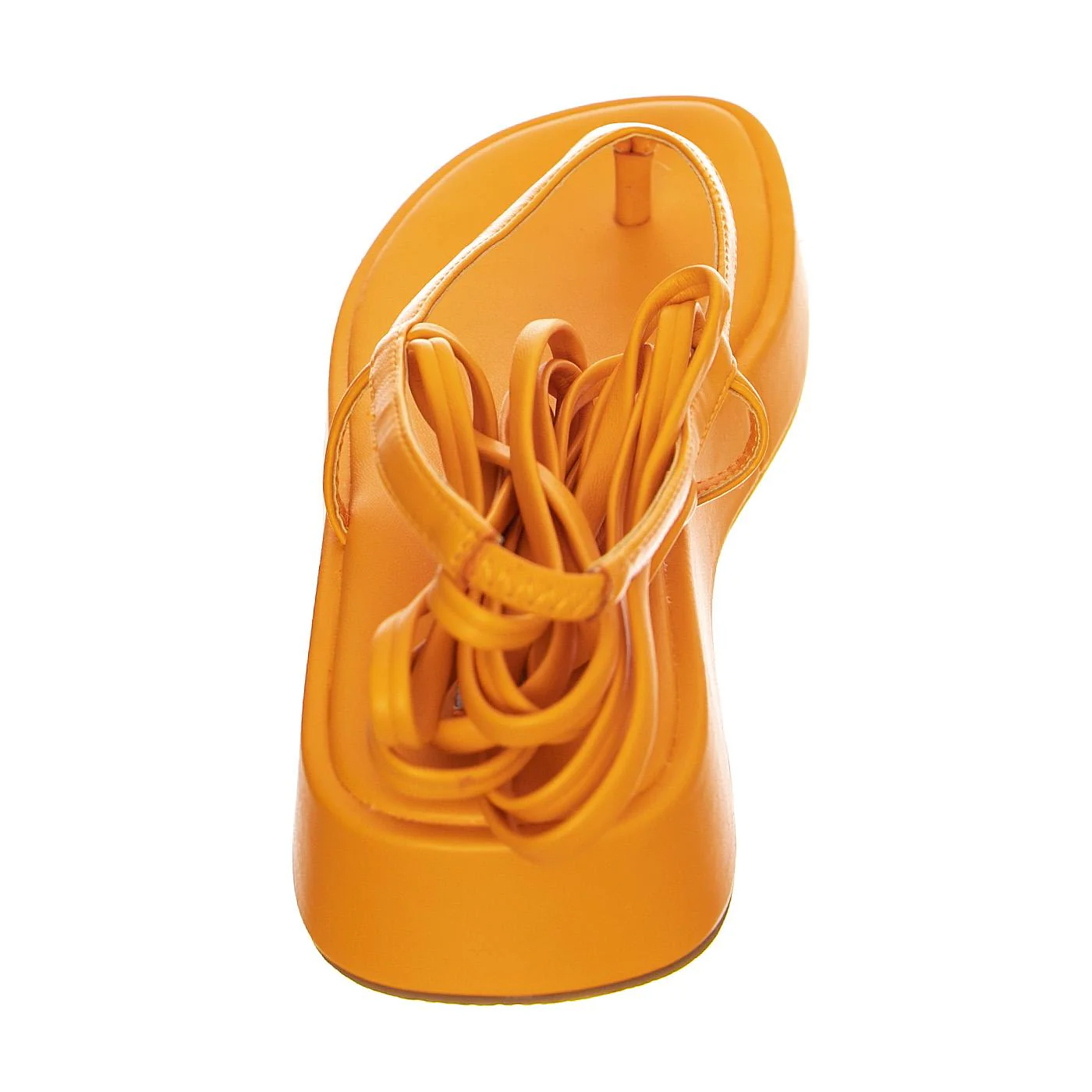 Womens Banzai Orange Sandals - Image 4