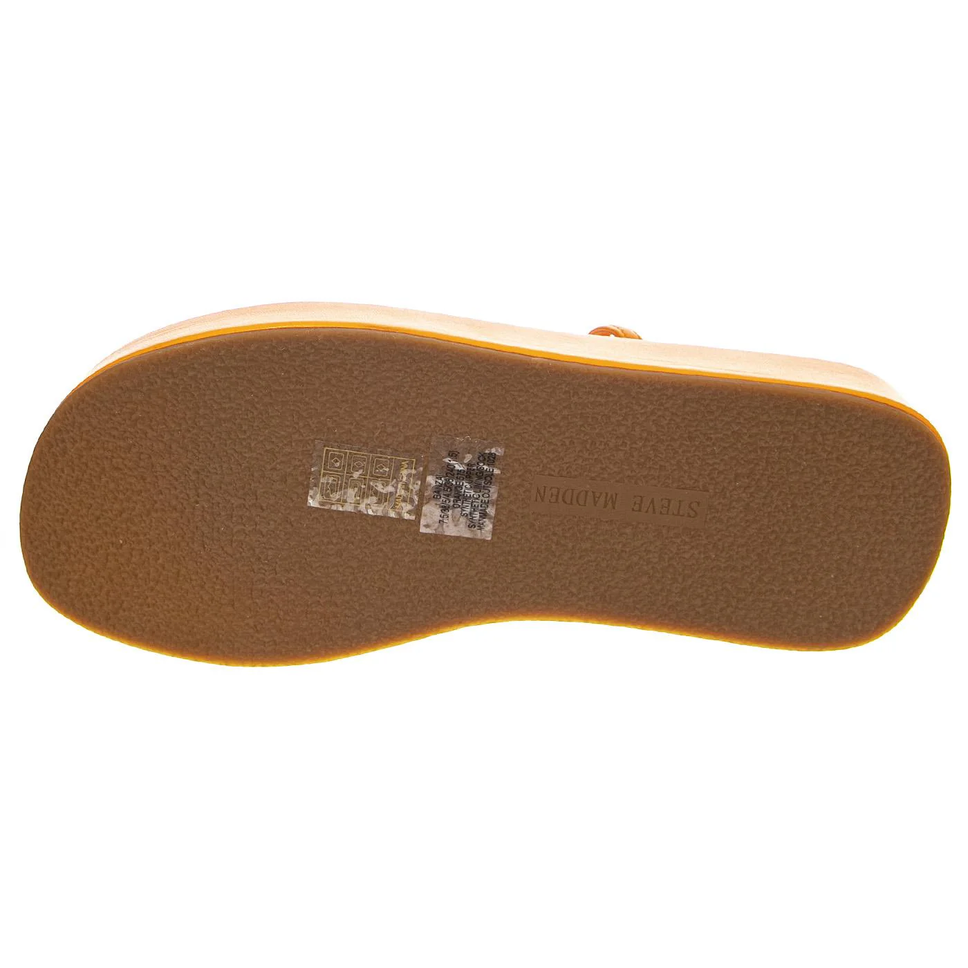 Womens Banzai Orange Sandals - Image 5