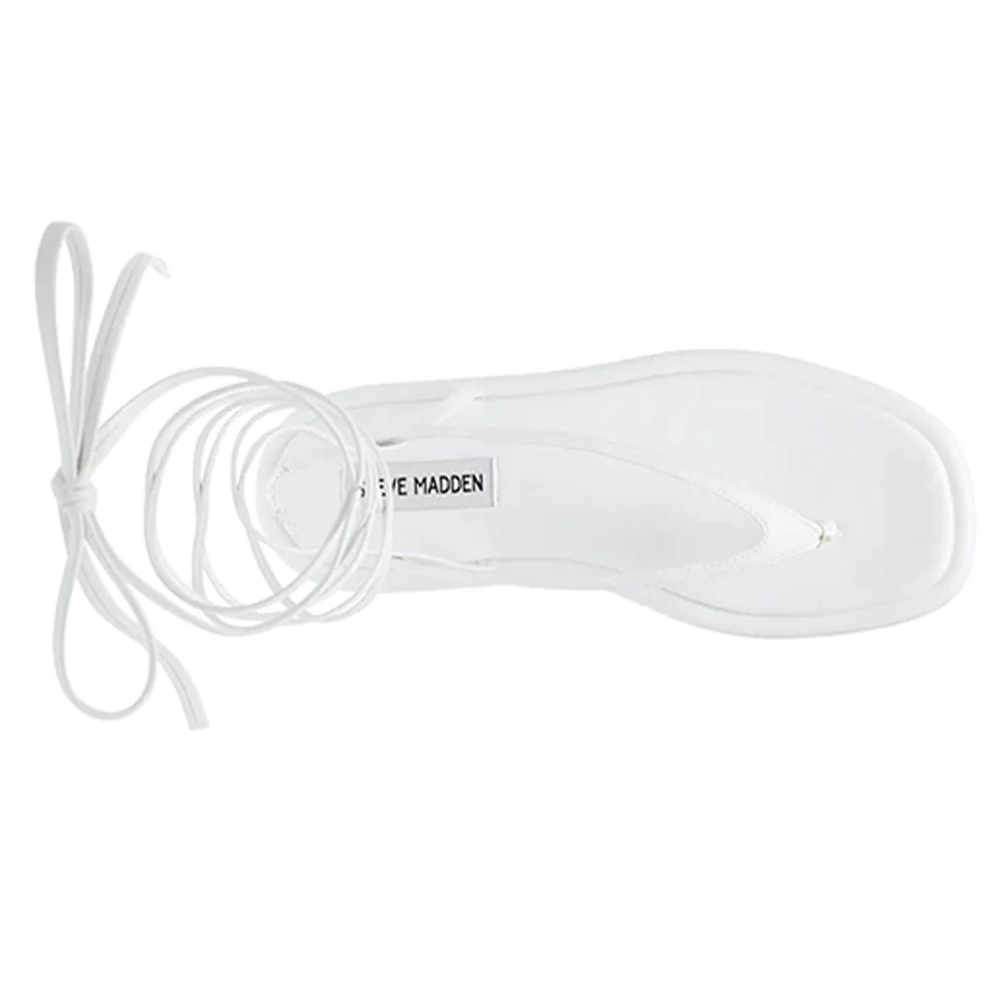 Womens Banzai White Sandals - Image 5