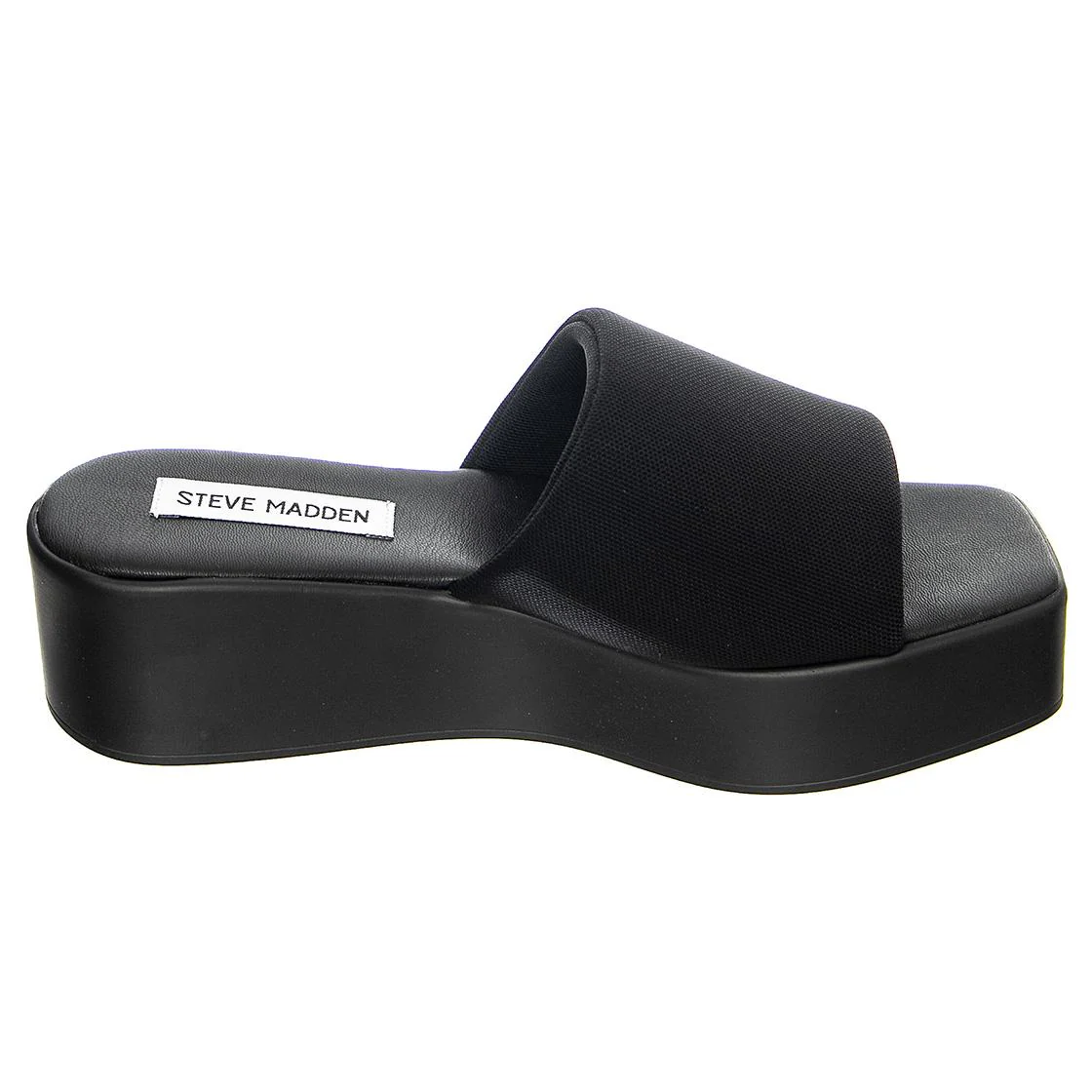 Womens Blurr Black Fab Sandals - Image 2