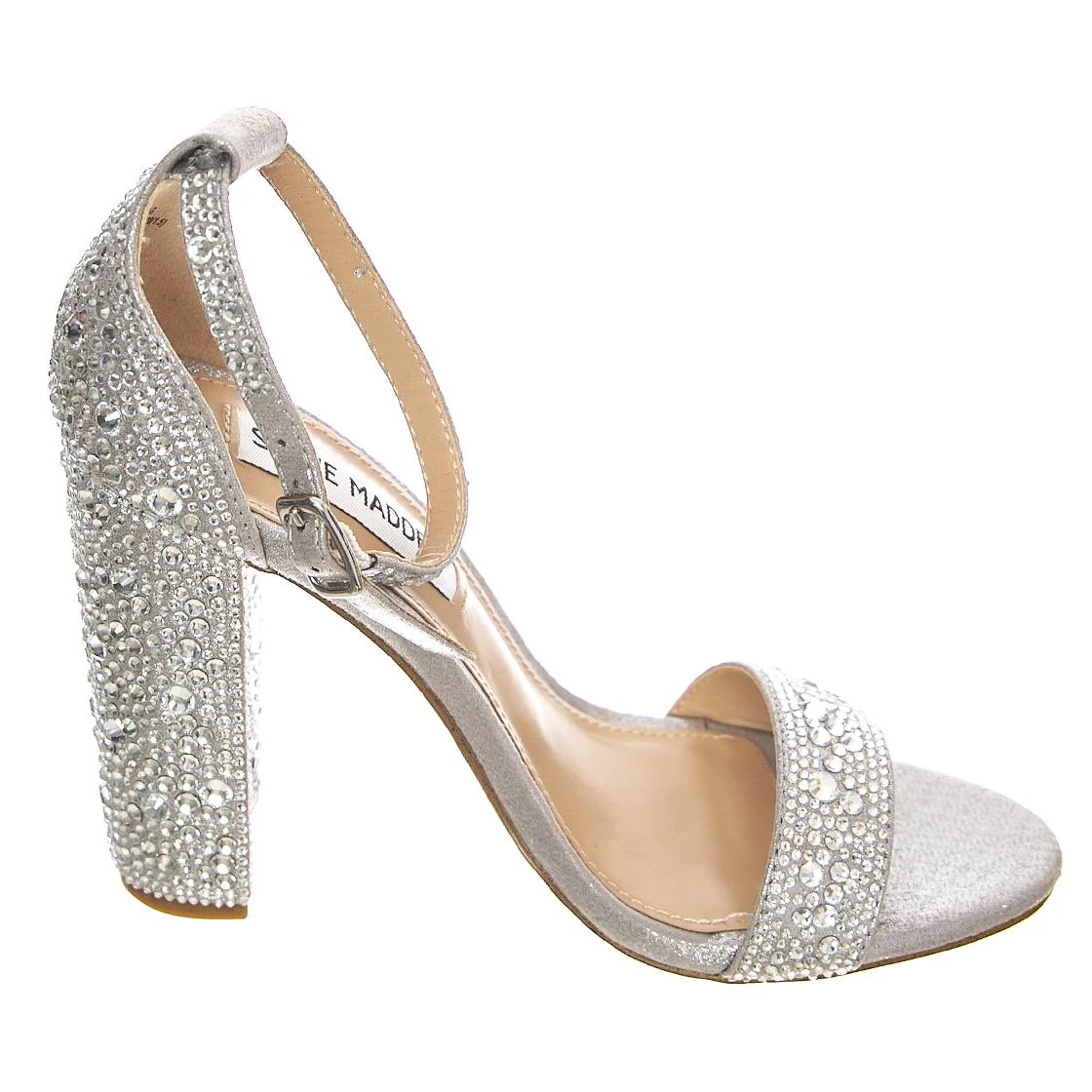 Womens Carrson-G Silver Sandals - Image 2