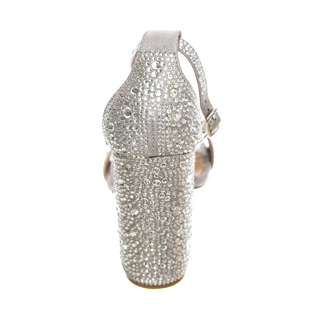 Womens Carrson-G Silver Sandals - Image 4