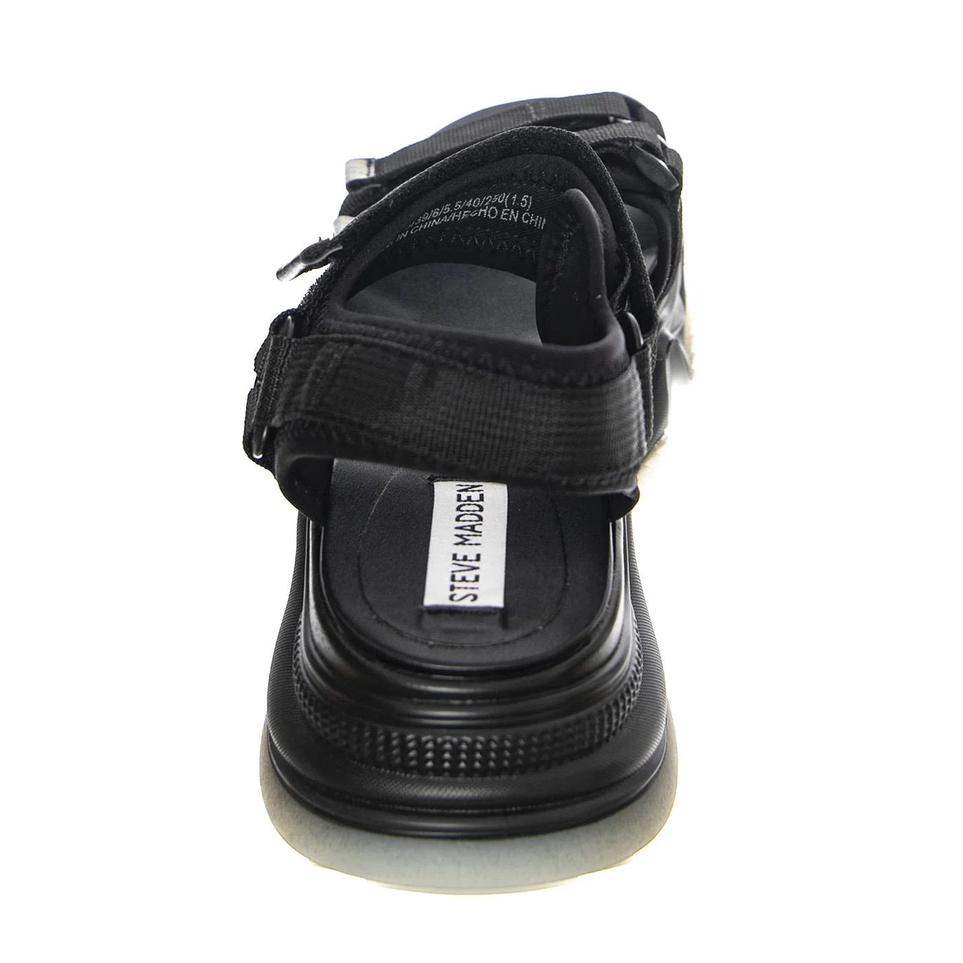 Womens Chakra Black / Gold Sandals - Image 4