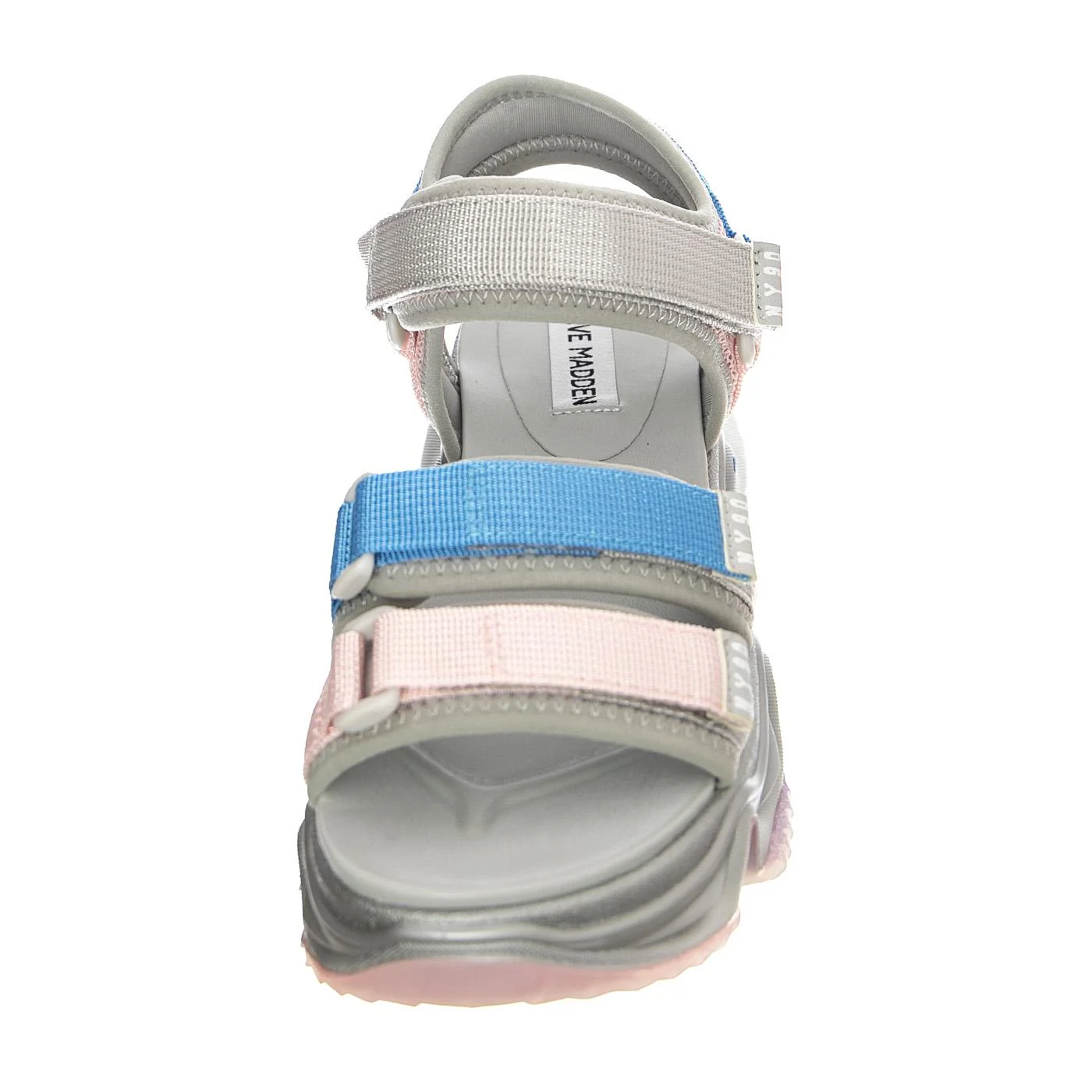 Womens Chakra Blue / Grey Sandals - Image 3