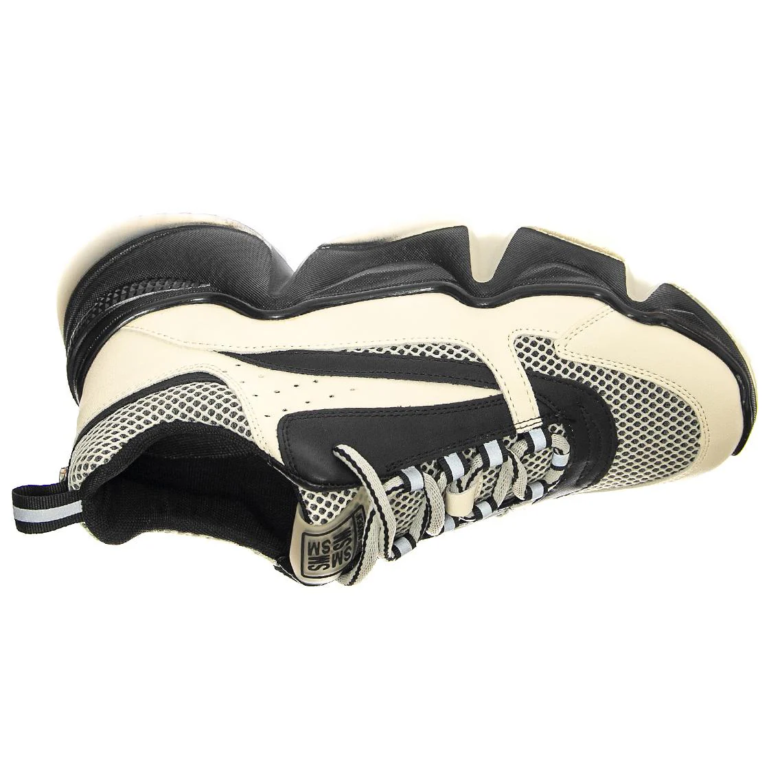 Womens City Soul Blk / Bone Lace-Up Low-Profile Shoes - Image 6