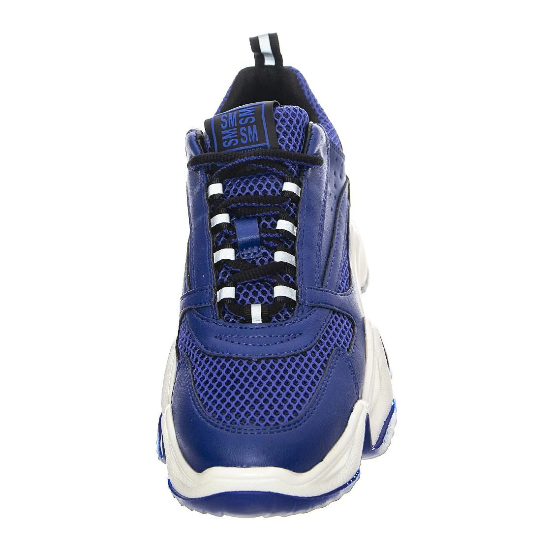 Womens City Soul Blue Lace-Up Low-Profile Shoes - Image 3